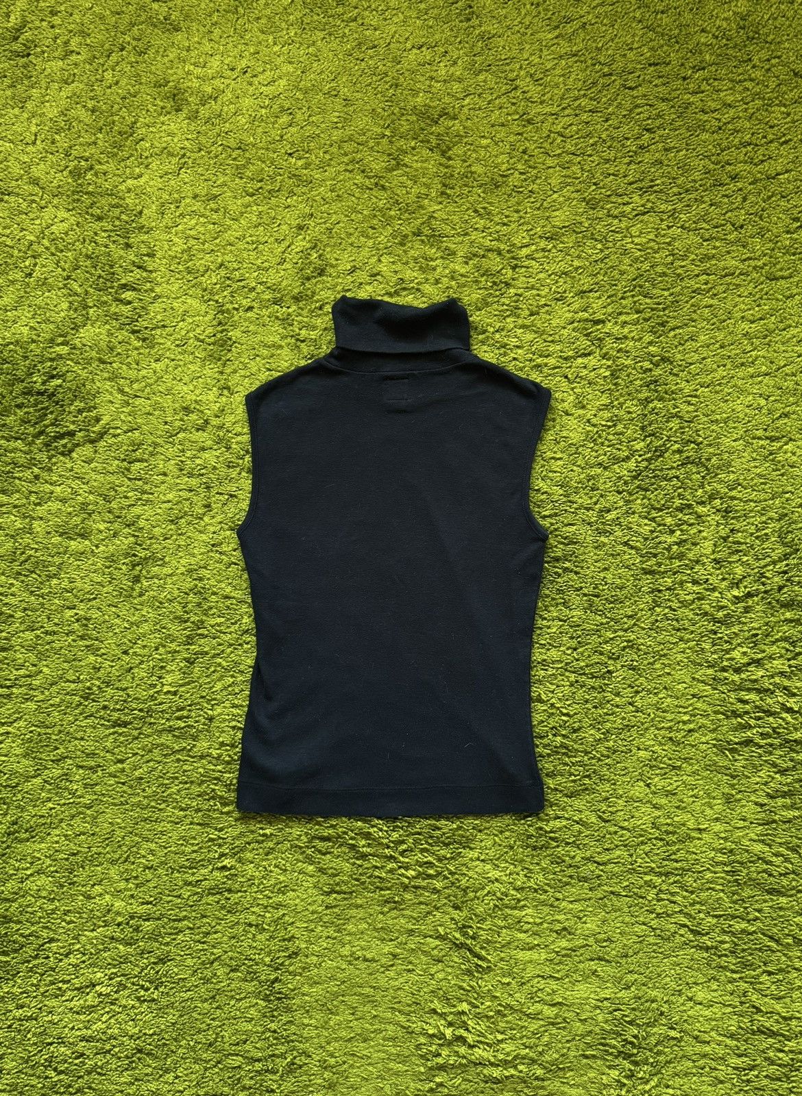 Miss Sixty Miss Sixty 2000s vintage Y2K centre logo turtleneck tank top Size L / US 10 / IT 46 - 2 Thumbnail
