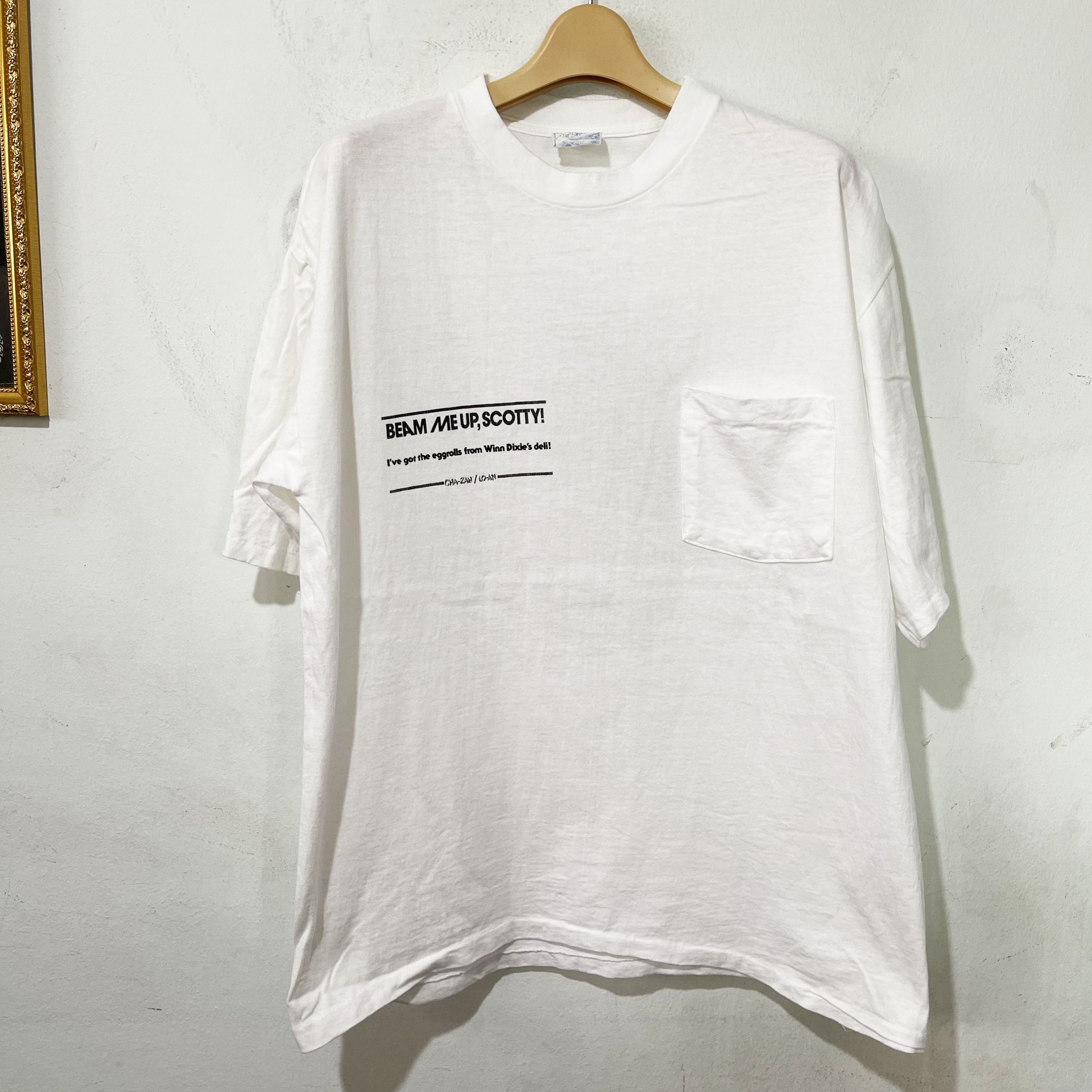 Vintage Vintage 90s Tampa Pocket T-Shirt Size US L / EU 52-54 / 3 - 1 Thumbnail