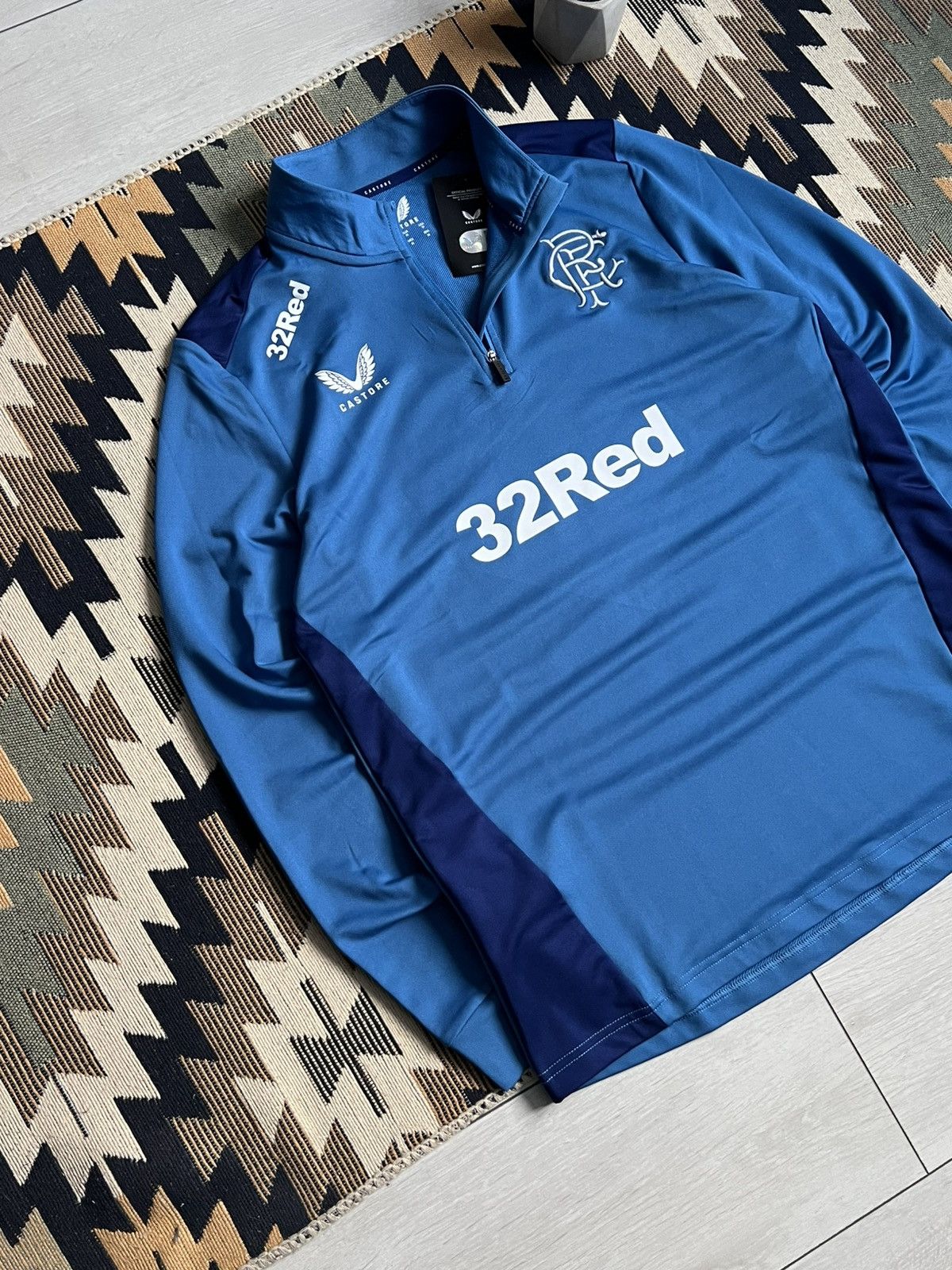 Hummel NEW! Castore Raingers 2022-23 Training 1/4 Zip Tracktop Size US M / EU 48-50 / 2 - 2 Thumbnail