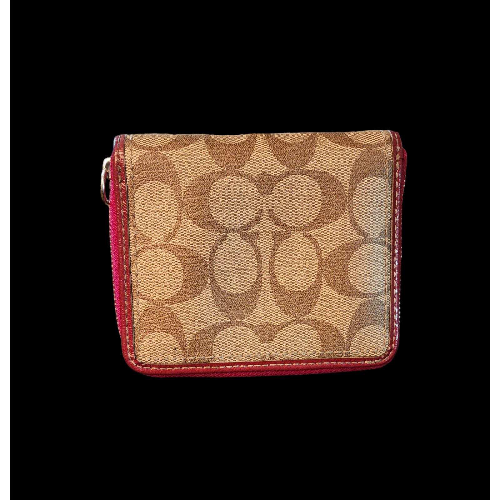 Coach Coach Peyton zip around coated canvas patent leather wallet Size ONE SIZE - 2 Thumbnail