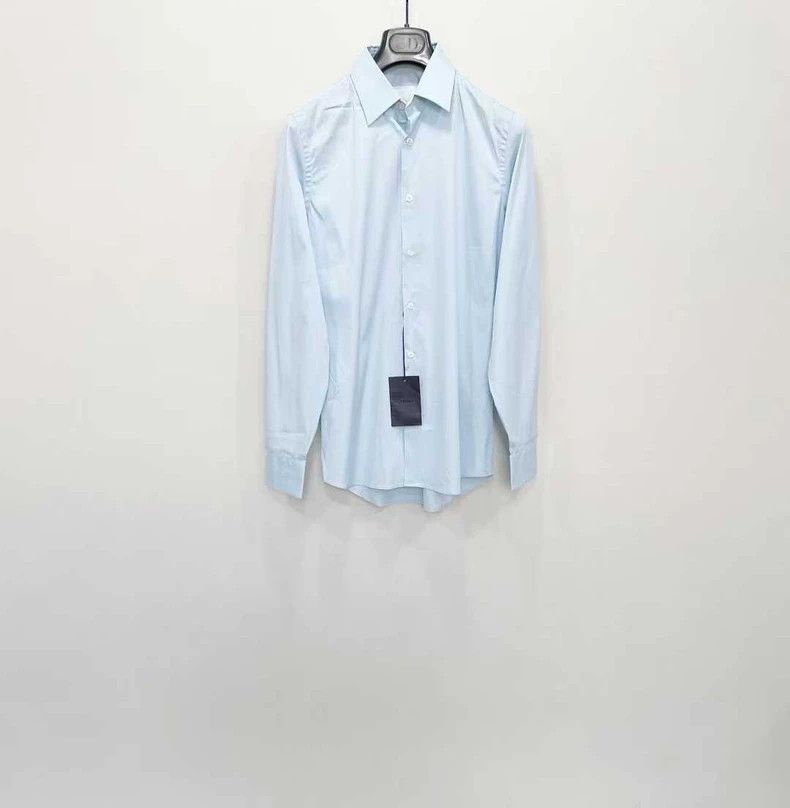 Prada PRADA Stretch Long Sleeve Shirt - dmc Size US S / EU 44-46 / 1 - 1 Thumbnail