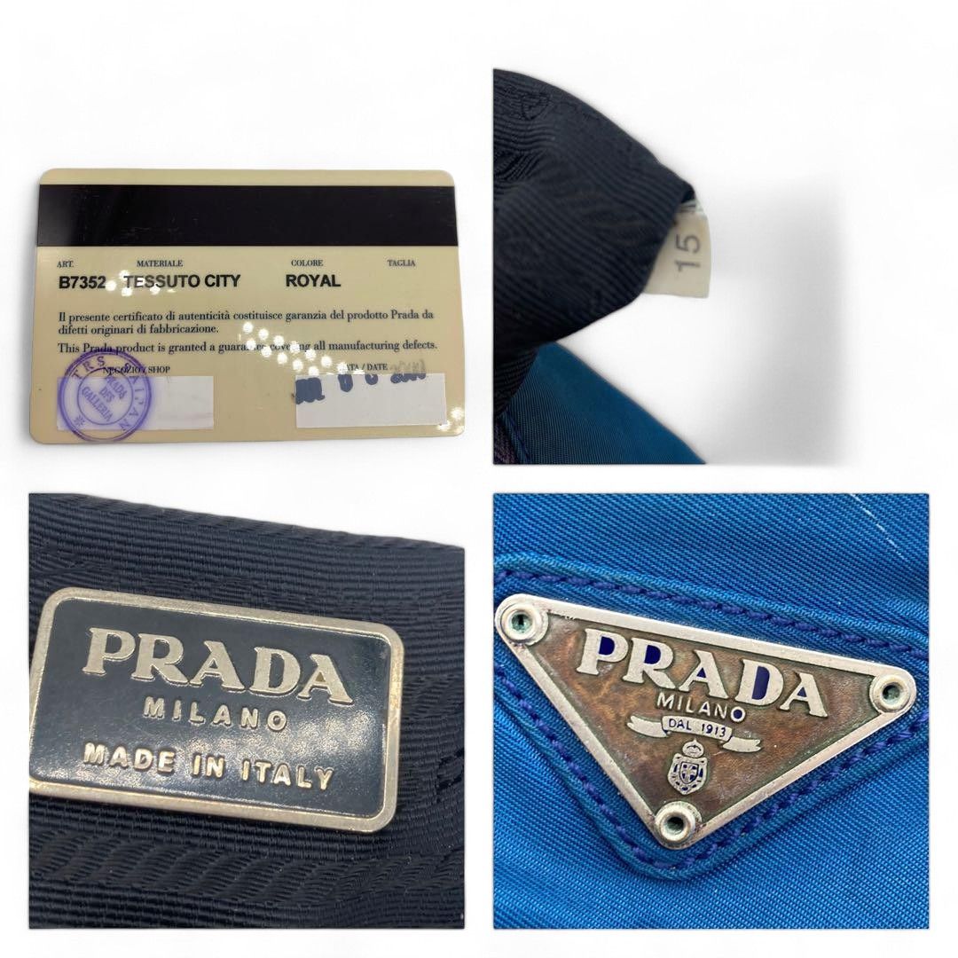 Prada Prada - Tessuto Sport Canvas Nylon Triangle Logo with Card Size ONE SIZE - 6 Thumbnail