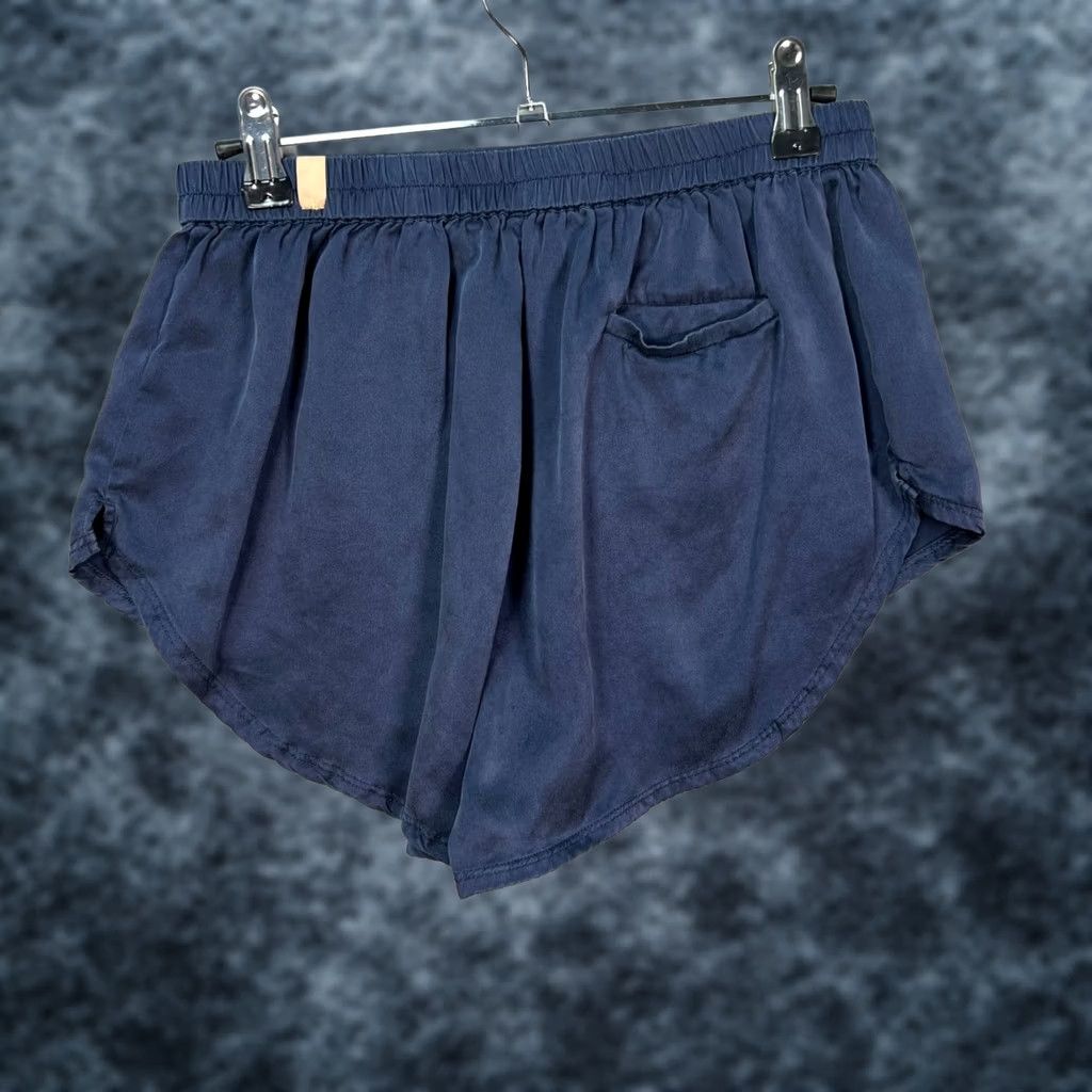 Lunya Lunya Womens XS Blue Silk Lounge Sleep Shorts Elastic Waistband Lightweight Silk Lounge Shorts XS Blue Women’s Shorts Short All Season Casual Size 26" / US 2 / IT 38 - 1 Thumbnail