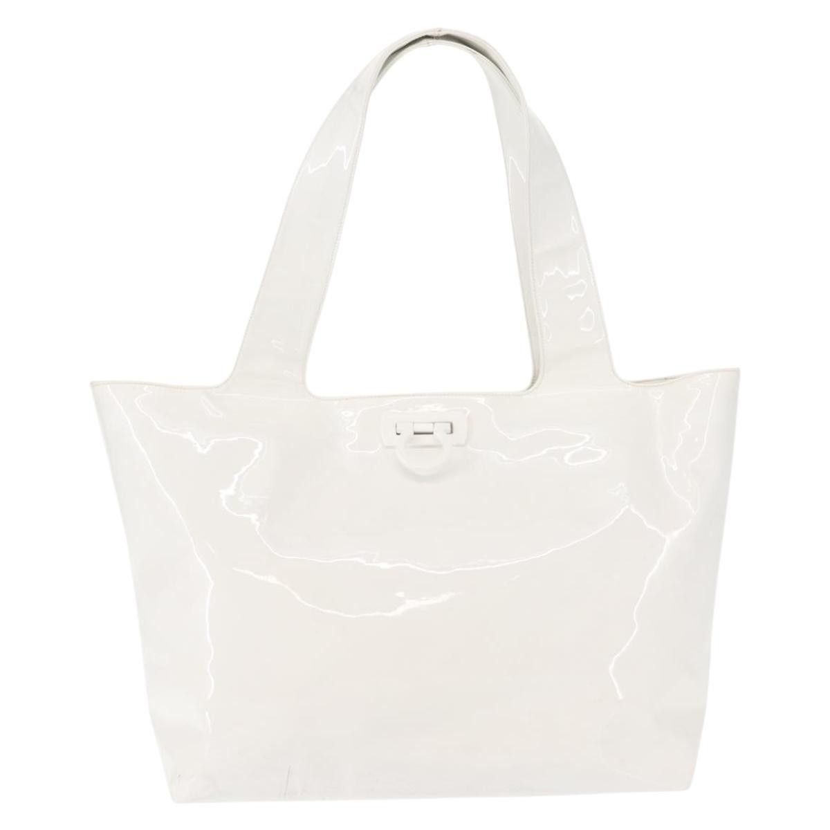 Salvatore Ferragamo Salvatore Ferragamo Gancini Tote Patent leather Size ONE SIZE - 1 Thumbnail