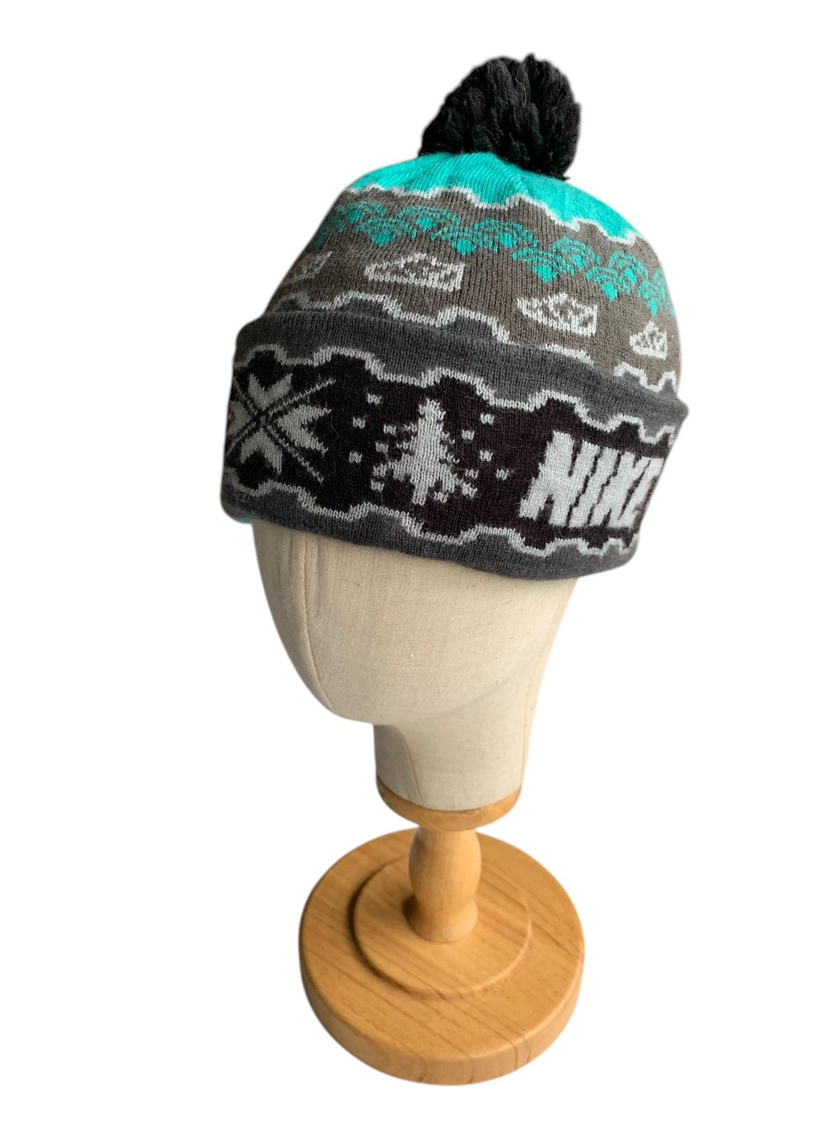 Nike × Vintage NIKE RARE DESIGN WINTER SESSIONS BEANIE HATS Size ONE SIZE - 9 Thumbnail