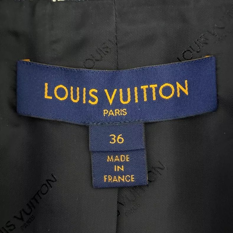Louis Vuitton Louis Vuitton Dark blue with classic logo blazer 2505-Nexta Size XS / US 0-2 / IT 36-38 - 5 Thumbnail