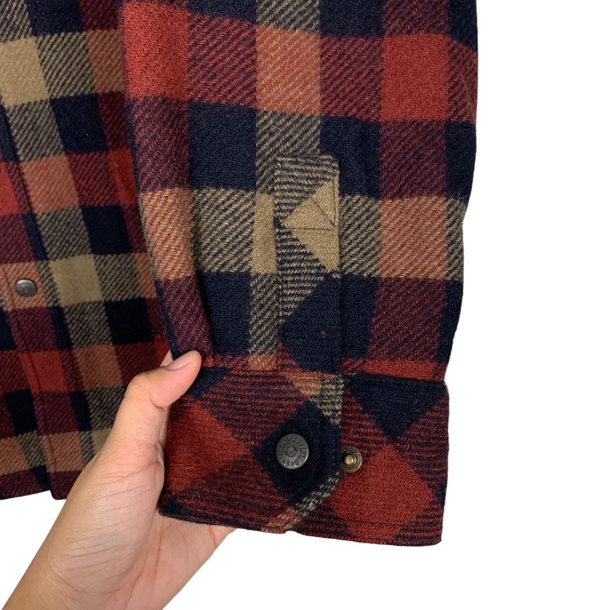 L.L. Bean 90’s L.L. BEAN Tartan Flannel Jacket #2486-C112 Size US M / EU 48-50 / 2 - 13 Thumbnail