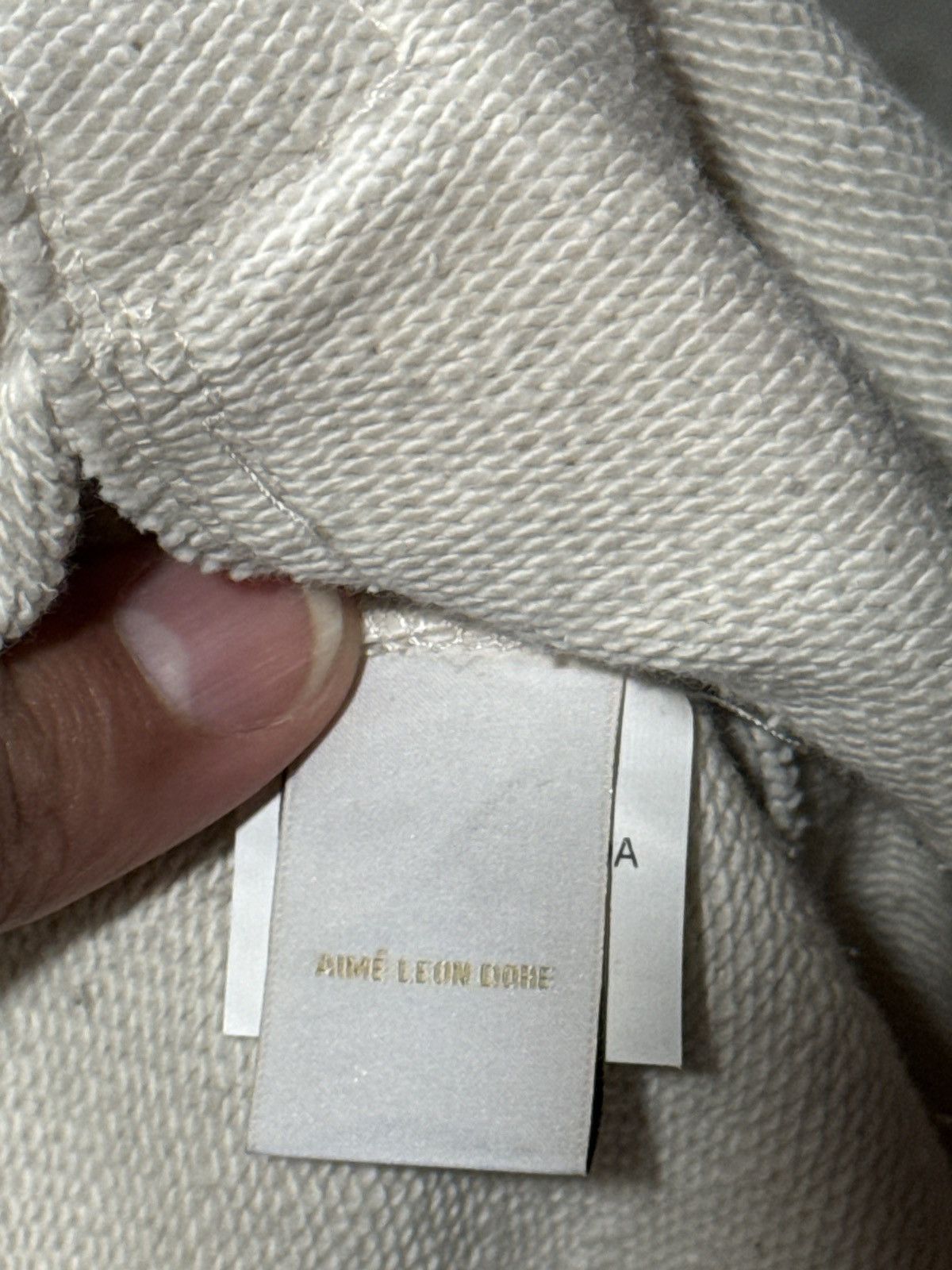 Aime Leon Dore Aime Leon Dore Gray Embroidered Logo Jogger Sweatpants XL Size US 36 / EU 52 - 6 Thumbnail