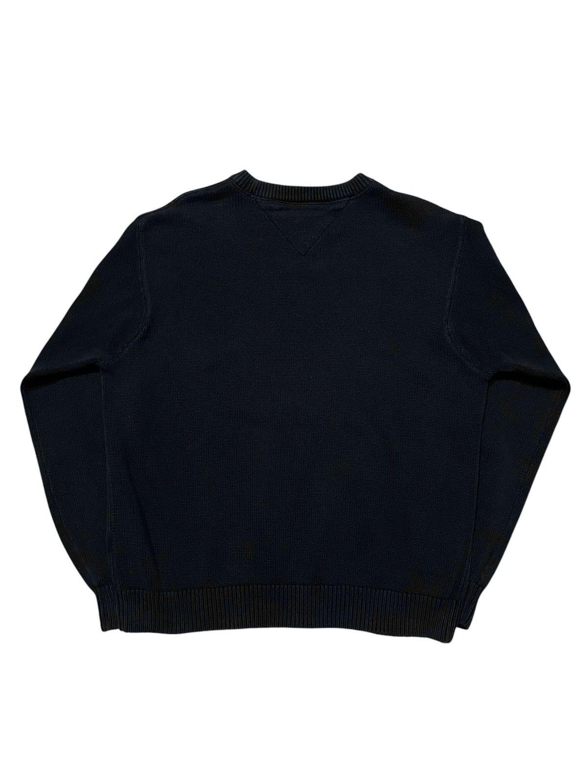 Tommy Hilfiger Tommy Hilfiger Navy Knit Crewneck Sweater Size US L / EU 52-54 / 3 - 2 Thumbnail