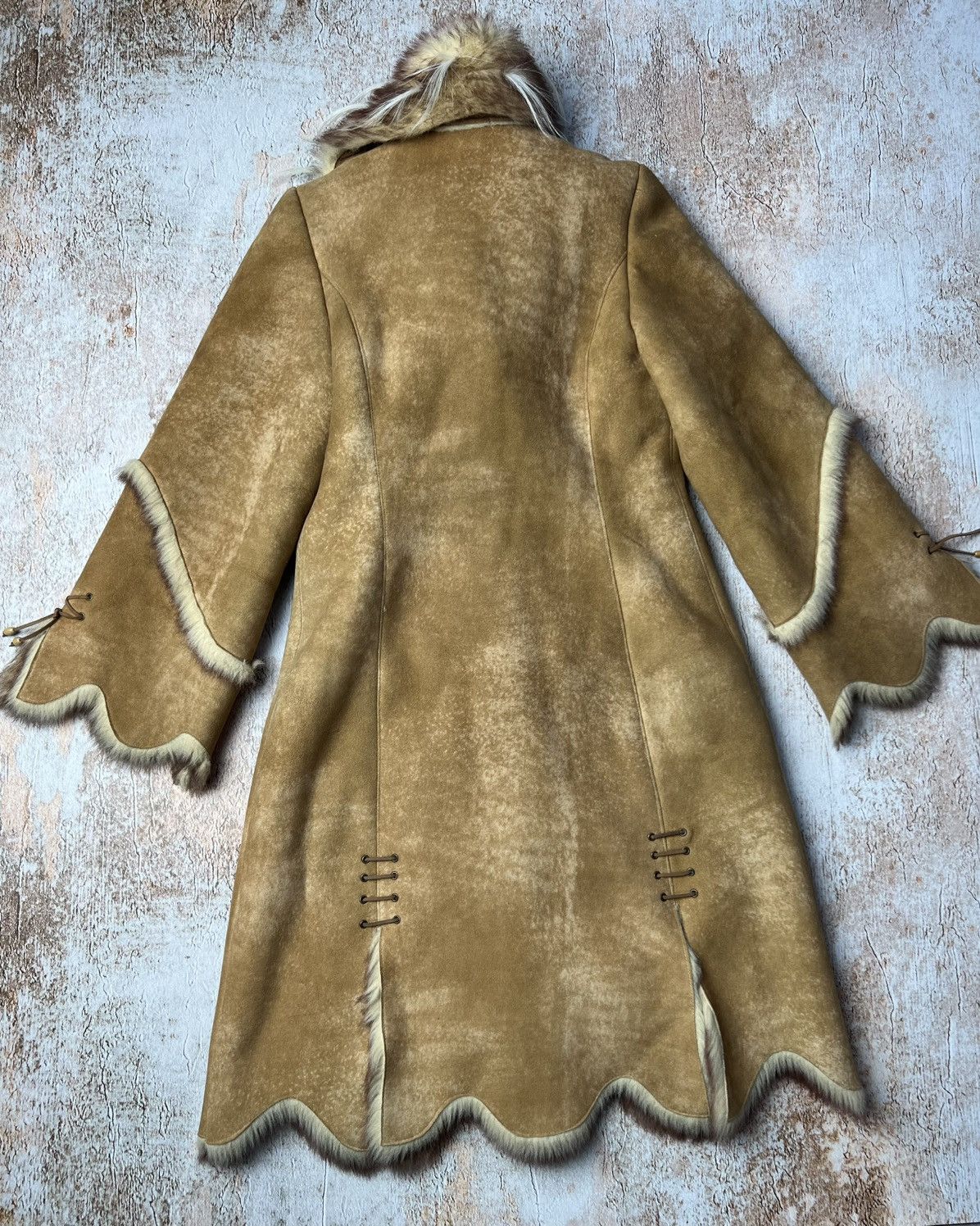 Vintage Vintage faux fur avant garde coat Size S / US 4 / IT 40 - 10 Thumbnail