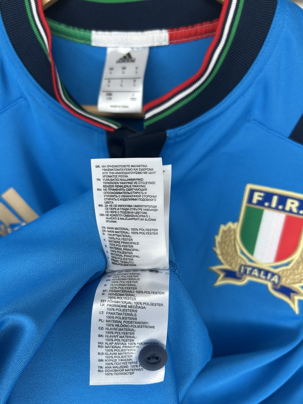 Adidas Adidas Italy 2015 Rugby Jersey Size US L / EU 52-54 / 3 - 12 Thumbnail