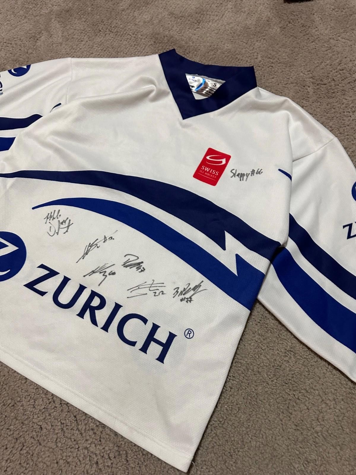 Other Swiss Switzerland ICE Hockey Jersey White OCHSNER Trikot S Size US S / EU 44-46 / 1 - 5 Thumbnail