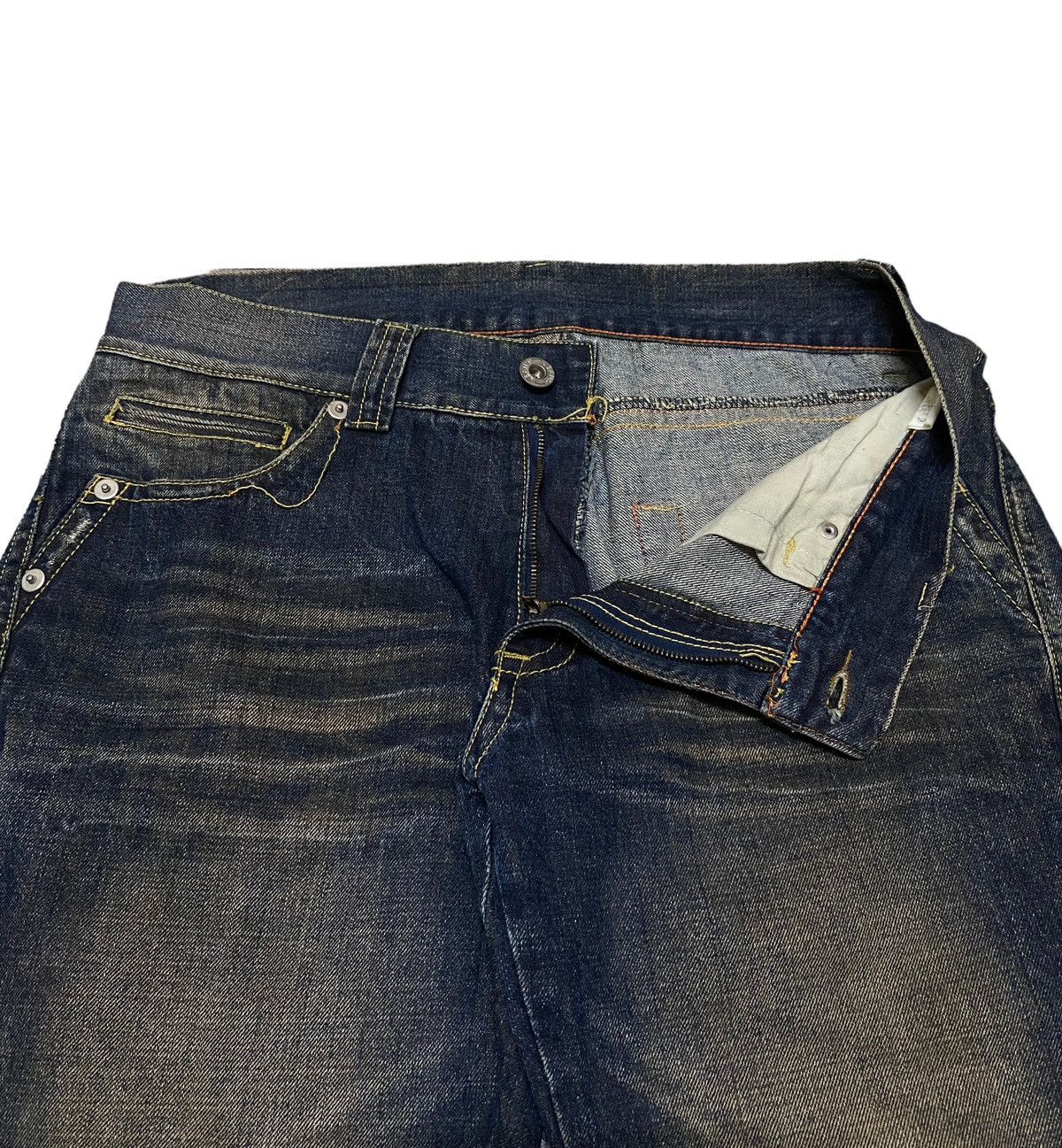 Designer × Japanese Brand × Vintage Rare Design Vintage Japanese Brand Jeans 1990s Size US 34 / EU 50 - 6 Thumbnail
