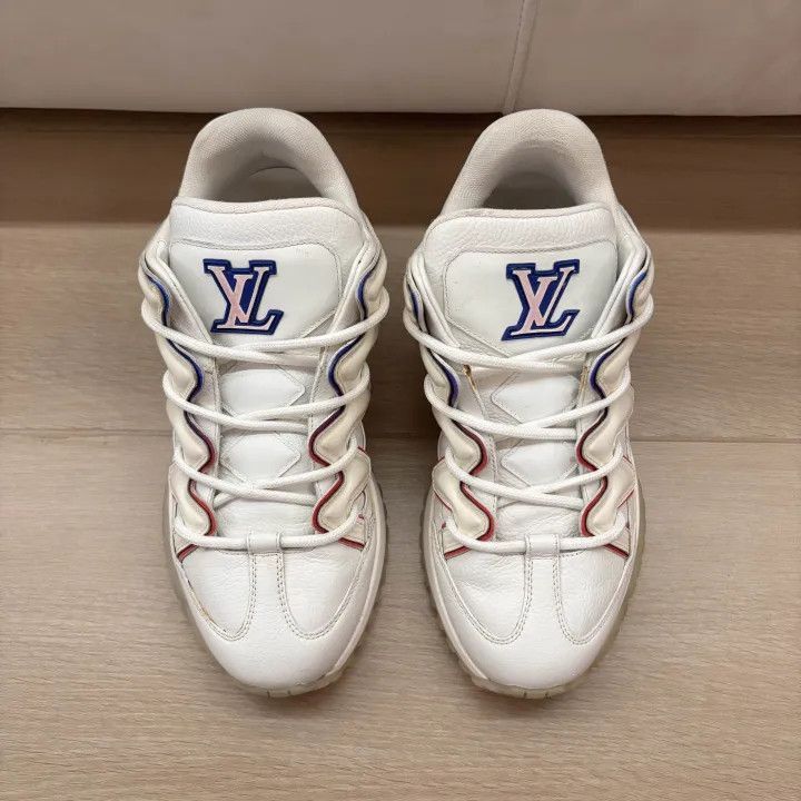 Louis Vuitton Louis Vuitton Zig Zag Low-Top Casual Shoes -2508 Size US 7 / EU 40 - 1 Thumbnail