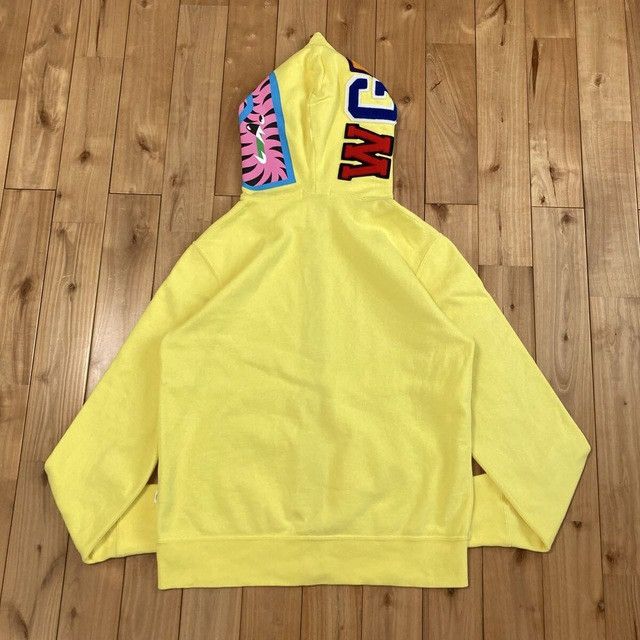 Bape 2010 BAPE Neon Shark Full Zip Hoodie a bathing ape NIGO Size US M / EU 48-50 / 2 - 3 Thumbnail