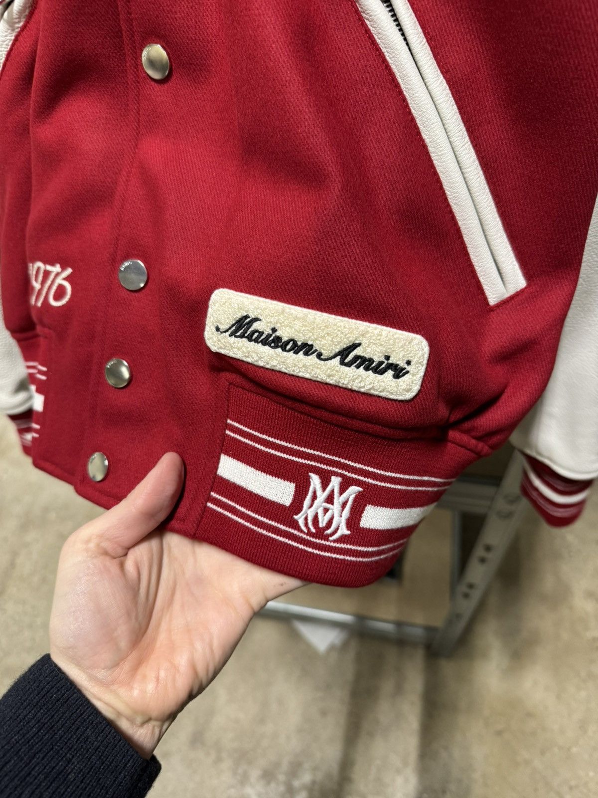 Amiri Amiri Tiger Leather Varsity Jacket NEW 3200$ Size US XL / EU 56 / 4 - 5 Thumbnail