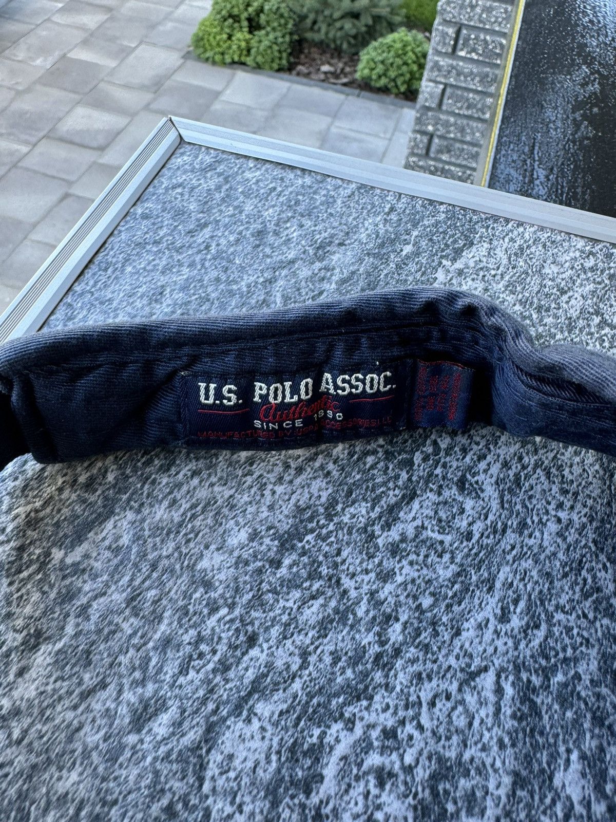 U.S. Polo Assn. × Vintage US Polo Assoc Visor Cap Vintage USA Size ONE SIZE - 4 Thumbnail