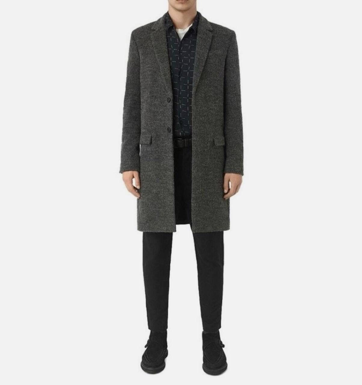 Allsaints AllSaints wool Abel Coat Gray Size S Size US S / EU 44-46 / 1 - 6 Thumbnail