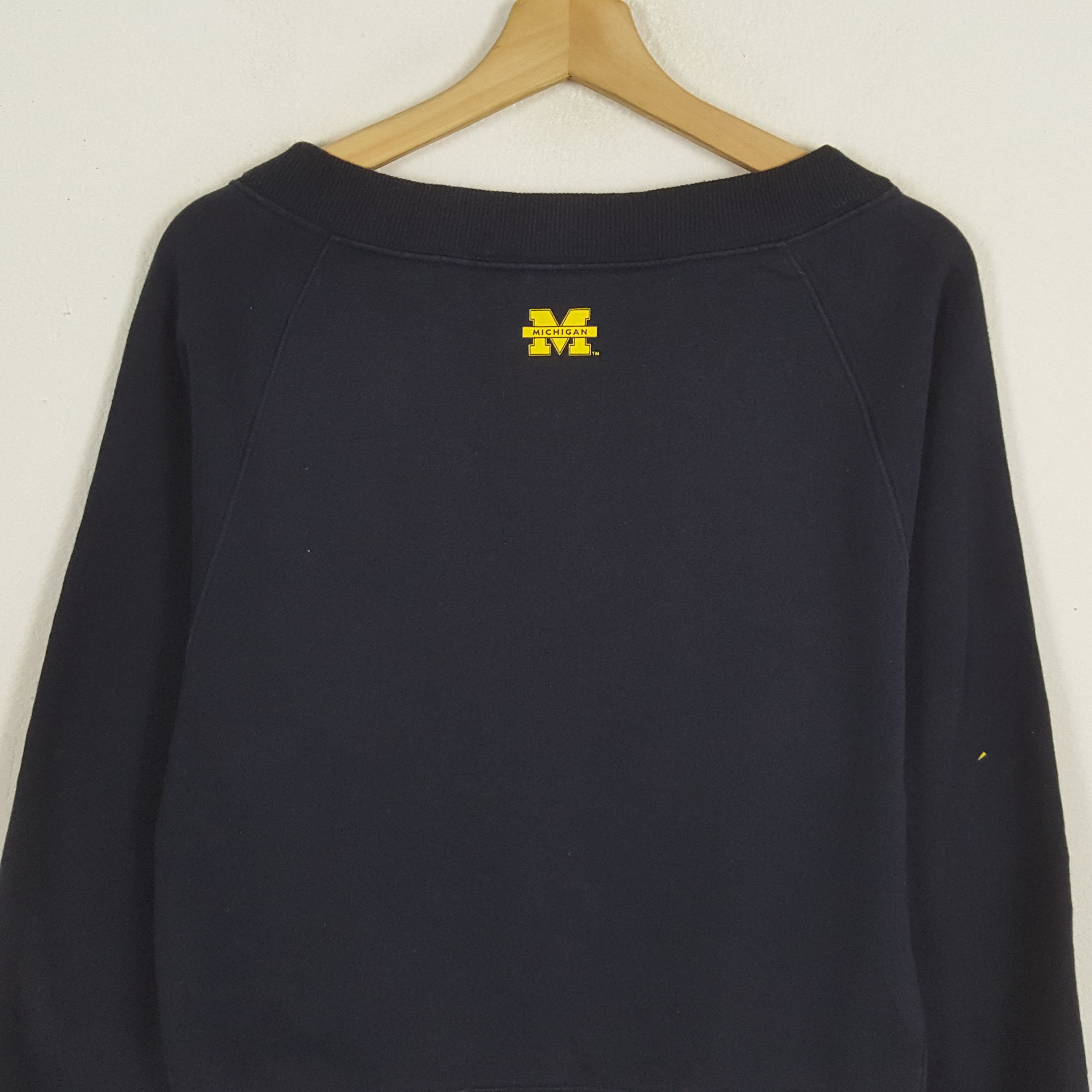 Vintage × Wolverine Vintage UNIVERSITY OF MICHIGAN WOLVERINES Promo Sweatshirts Size XS / US 0-2 / IT 36-38 - 4 Thumbnail