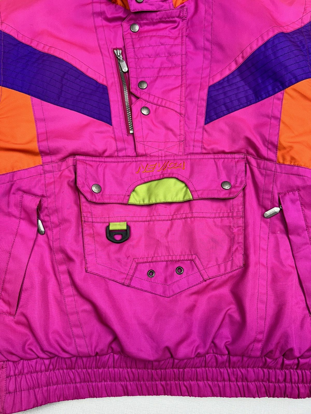 Nevica × Vintage Vintage Nevica Ski Snowboard Anorak Nylon Jacket size 50 Size US M / EU 48-50 / 2 - 3 Thumbnail