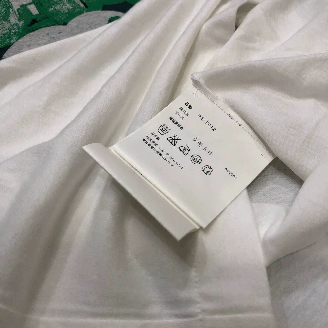 Comme des Garcons CDG 2001SS Fluo Travel White Cotton Panel Jacket Unisex Size US S / EU 44-46 / 1 - 6 Thumbnail