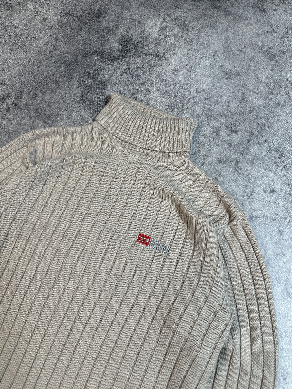 Diesel Y2K Vintage Diesel Small Logo knitwear Avant Garde Opium VTg Size US L / EU 52-54 / 3 - 2 Thumbnail