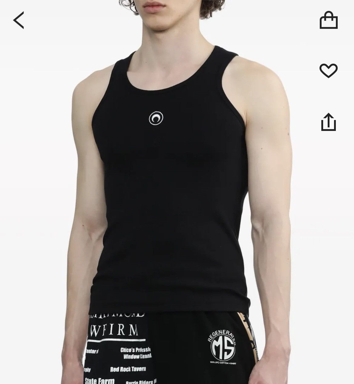 Marine Serre Marine Serre ‚Borderline‘ Tank Top Size US XS / EU 42 / 0 - 5 Thumbnail