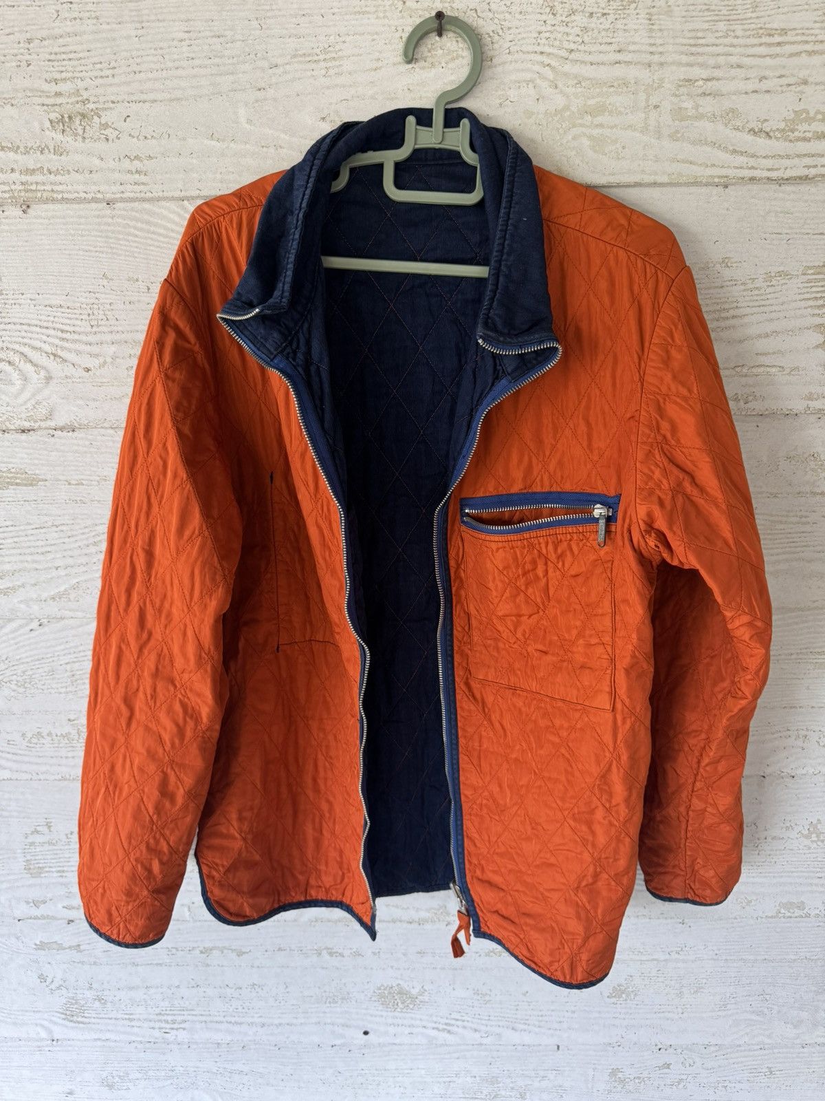 Japanese Brand VINTAGE BARTACK JACKET REVERSBLE JAPAN Size US L / EU 52-54 / 3 - 2 Thumbnail
