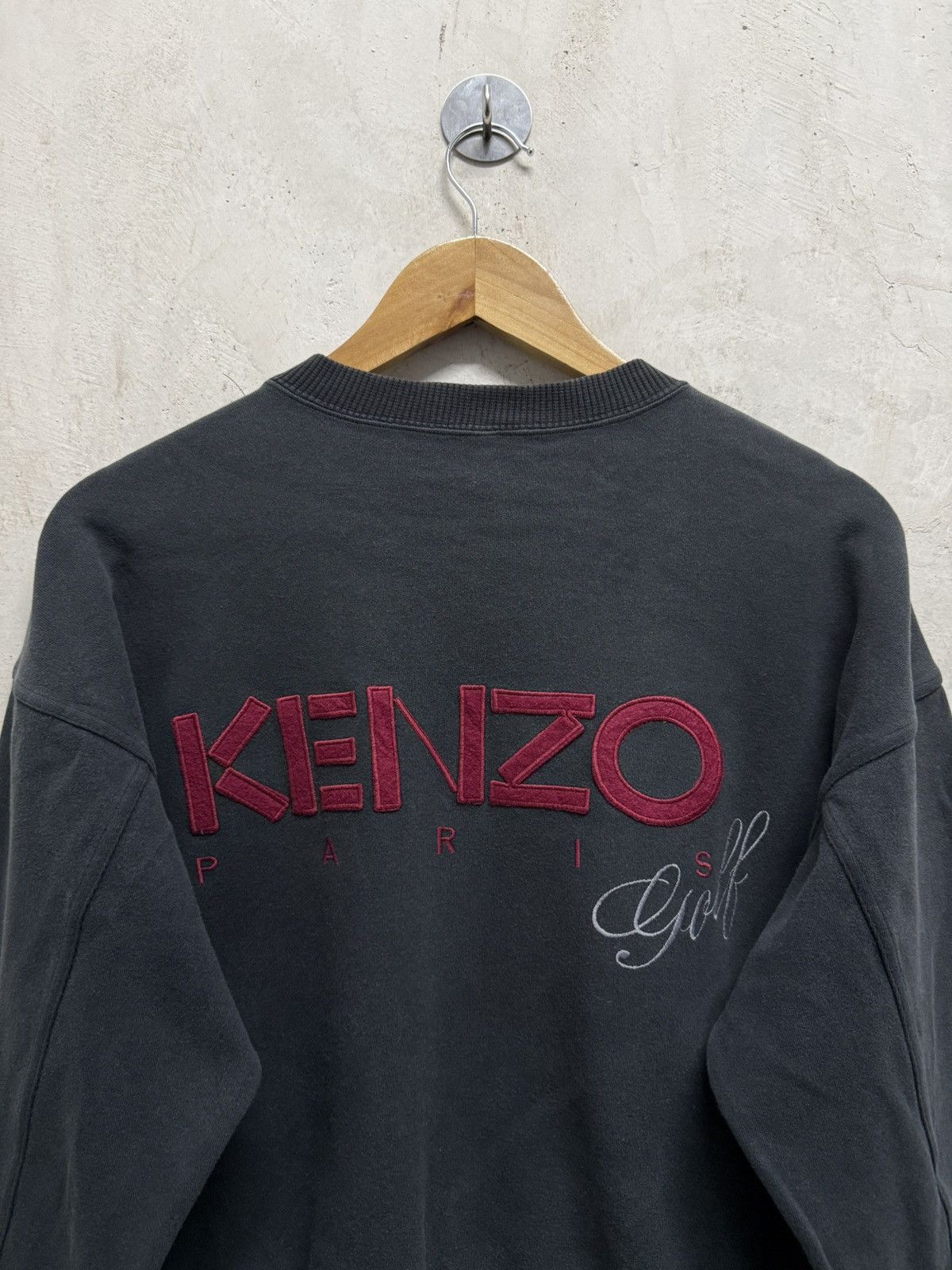 Kenzo Vintage Kenzo Paris Golf Boxy Sweatshirt Size US M / EU 48-50 / 2 - 2 Thumbnail
