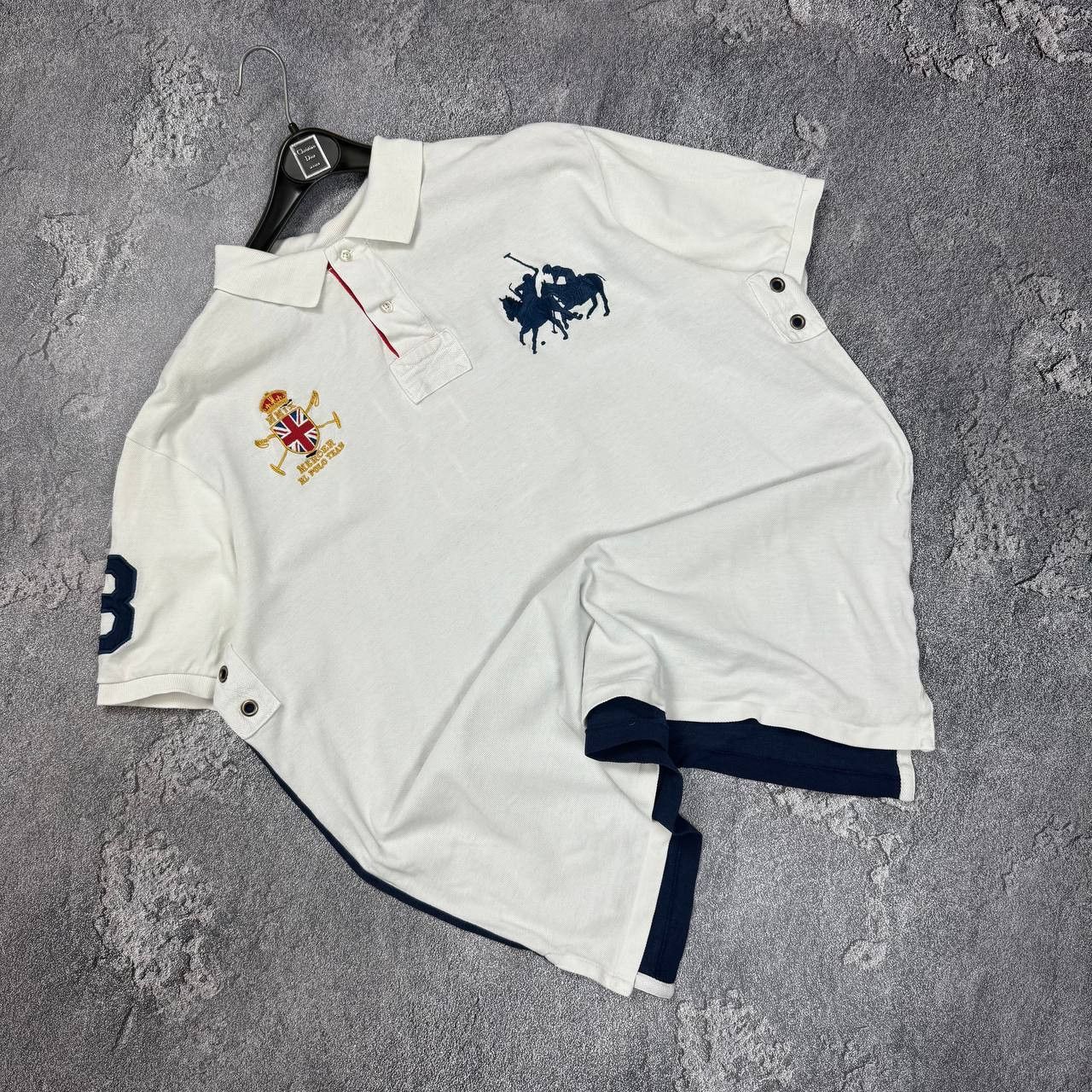 Polo Ralph Lauren Vintage Polo Ralph Lauren Triple Pony Polo Shirt #3 Size XXL Size US XXL / EU 58 / 5 - 1 Thumbnail