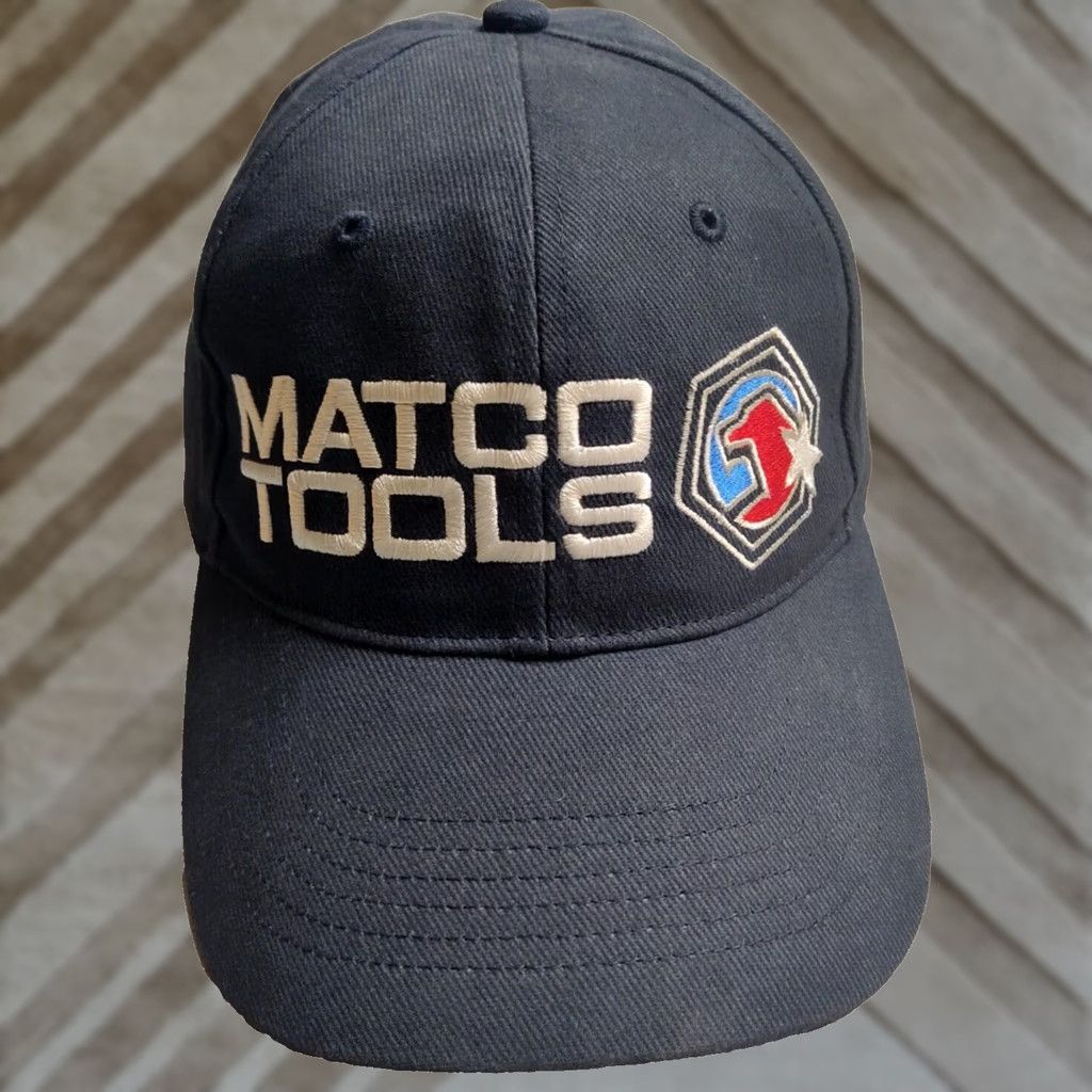 Vintage MATCO TOOLS Men One Size 100% Cotton Blue Adjustable Baseball Cap Size ONE SIZE - 1 Thumbnail
