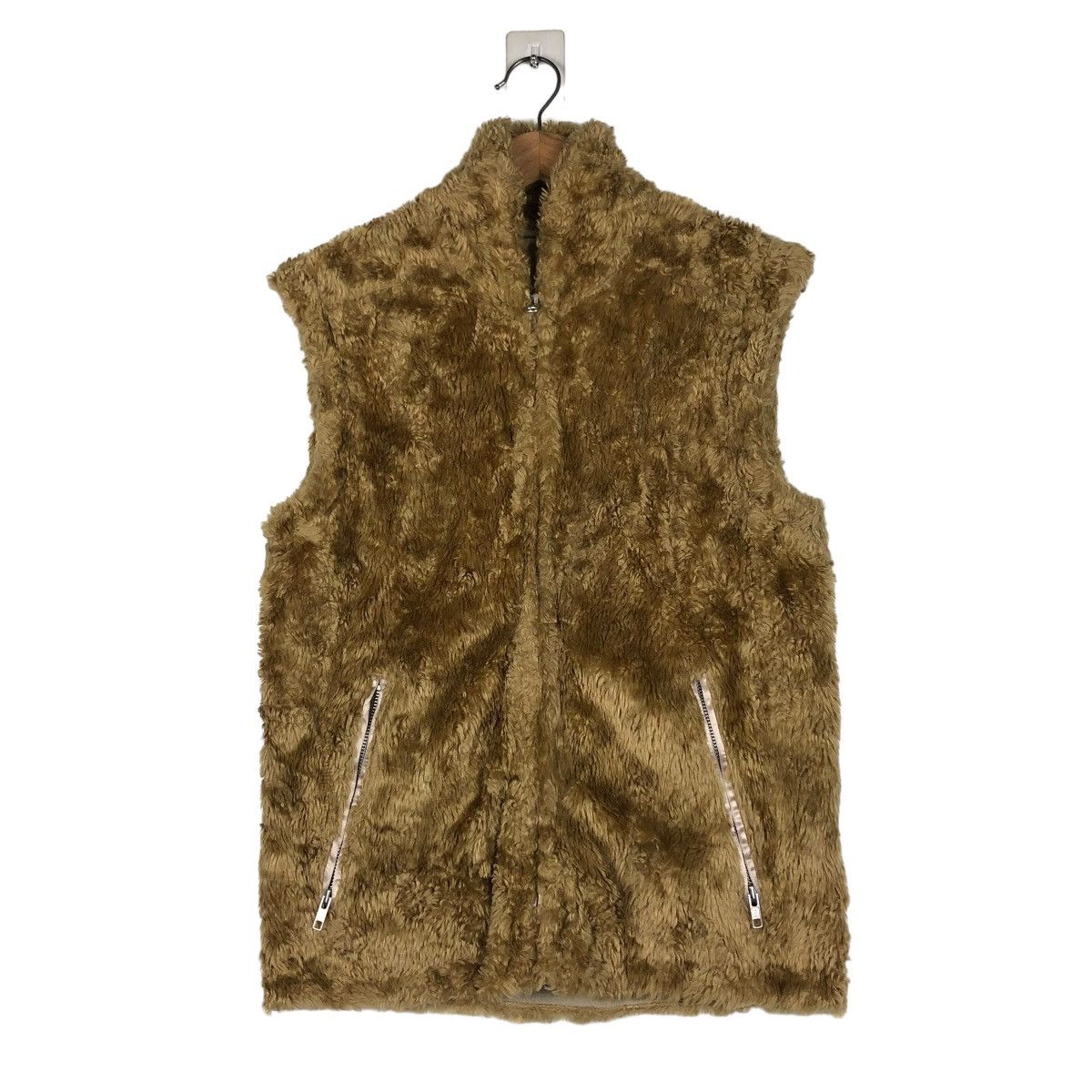 Japanese Brand 📌MINK FUR TANK TOP VEST BIKER JACKET JOURNAL STANDARD Size US M / EU 48-50 / 2 - 2 Thumbnail