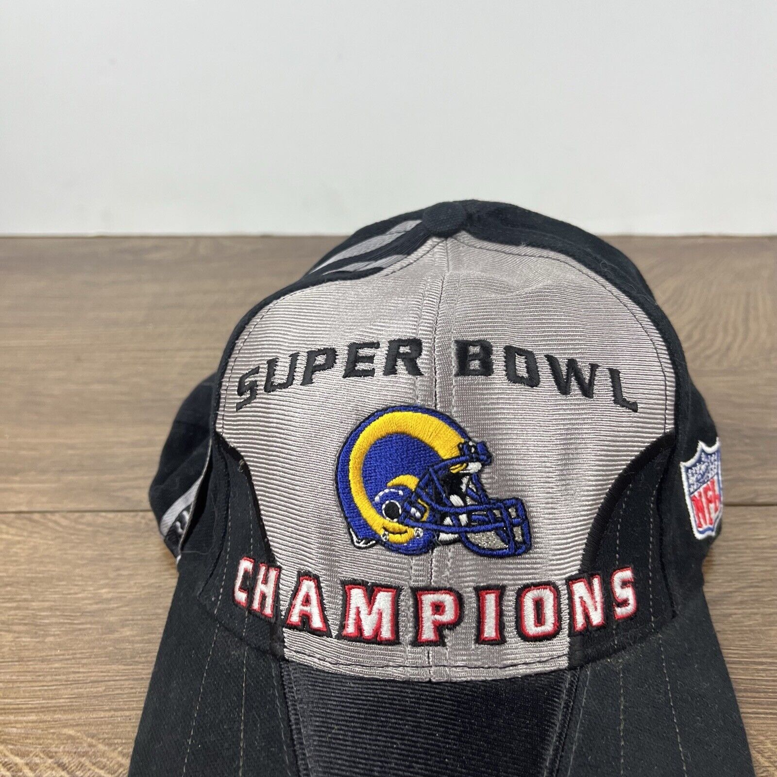 Other St. Louis Rams Hat Super Bowl Champions Gray Hat Adjustable Size ONE SIZE - 7 Thumbnail
