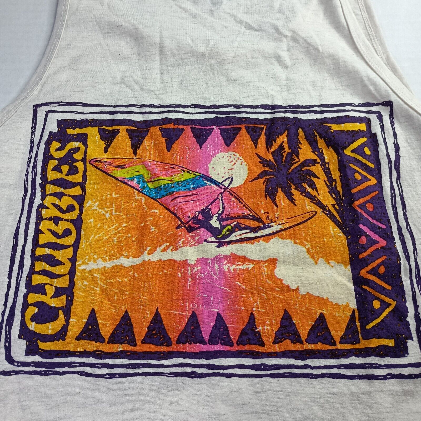 Chubbies Chubbies Men's The Wind Slammer Tank Top Sunset Waves Size S Size US S / EU 44-46 / 1 - 7 Thumbnail