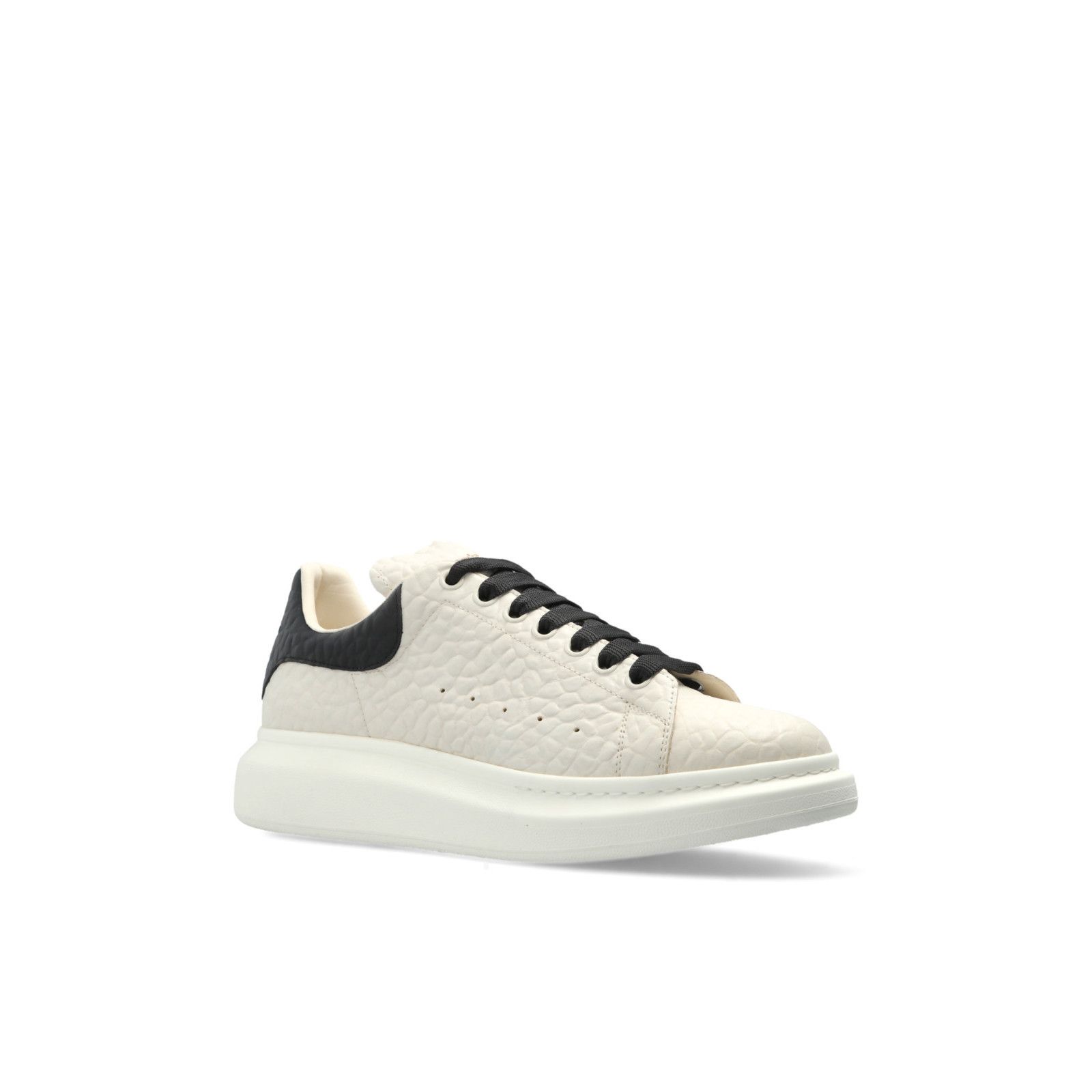 Alexander McQueen ALEXANDER MCQUEEN Oversized $780 Men's Off White/Black Sneak Size US 13 / EU 46 - 3 Thumbnail