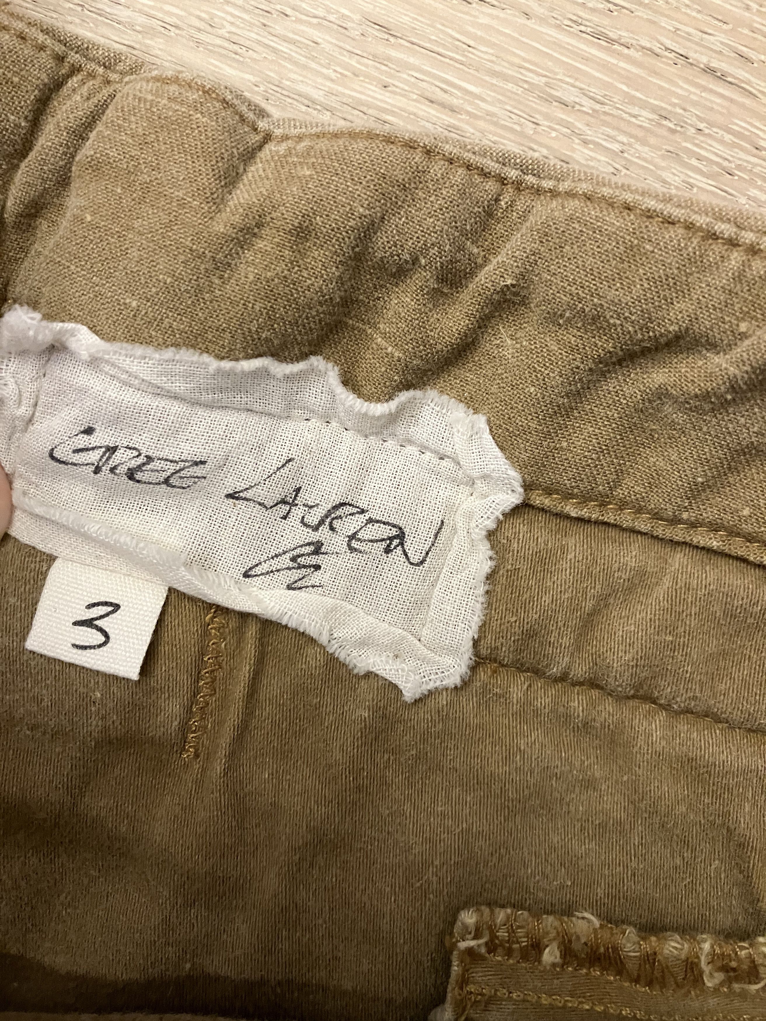 Greg Lauren $940 NWT Greg Lauren Tan Baker Cargo Shorts US-L (Size3) Size US 34 / EU 50 - 6 Thumbnail