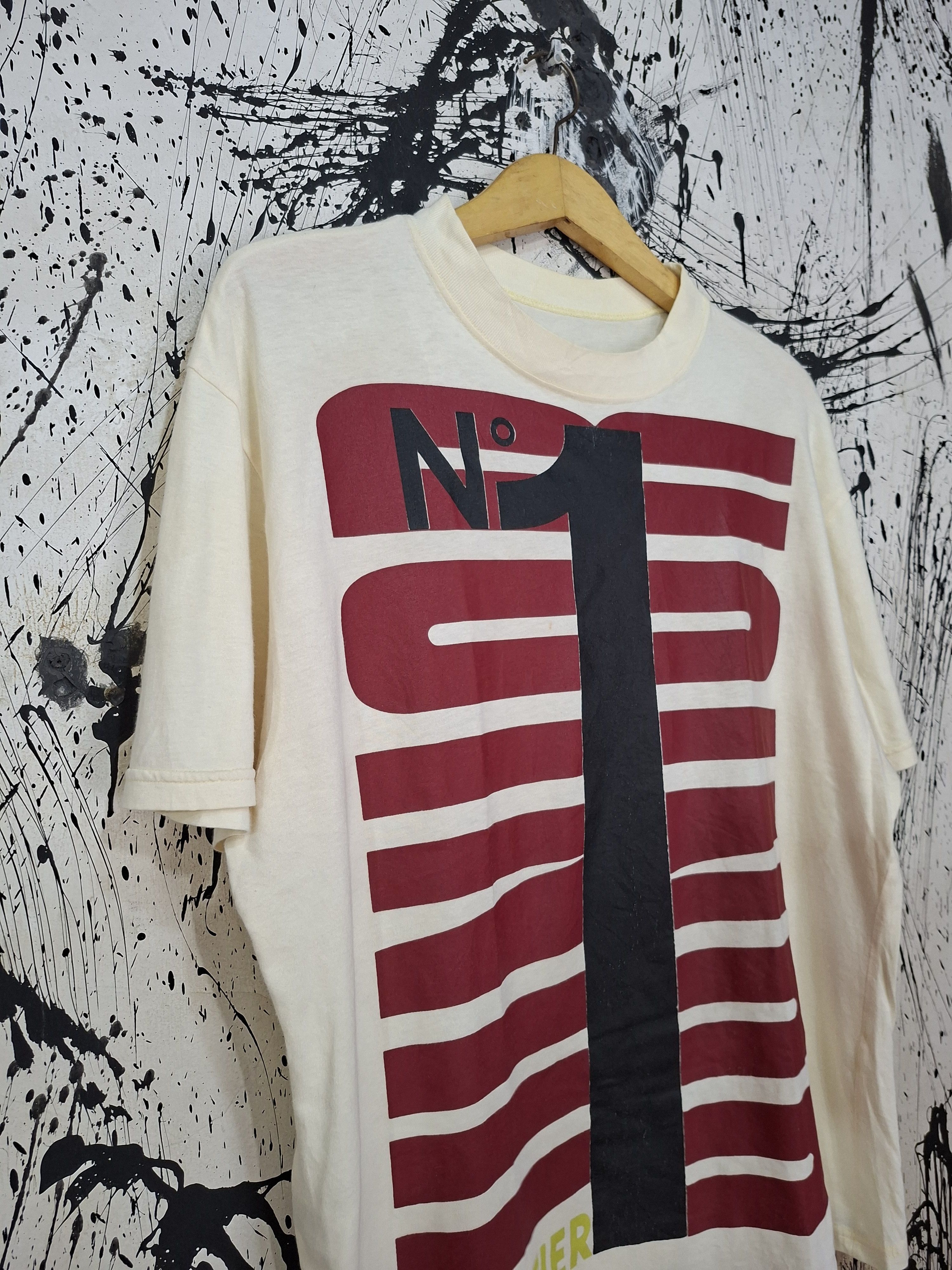 Jean Paul Gaultier 90'S JEAN PAUL GAULTIER "N⁰1 JUNIOR GAULTIER" T-SHIRT Size US L / EU 52-54 / 3 - 2 Thumbnail