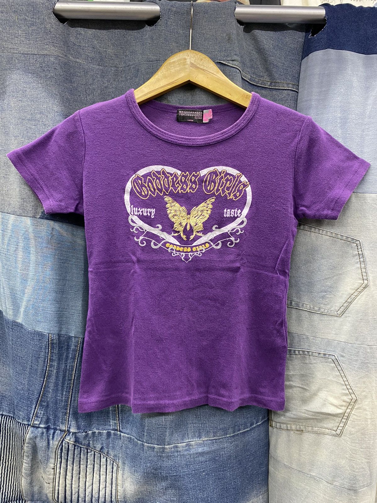 team goddess girl tshirt y2k