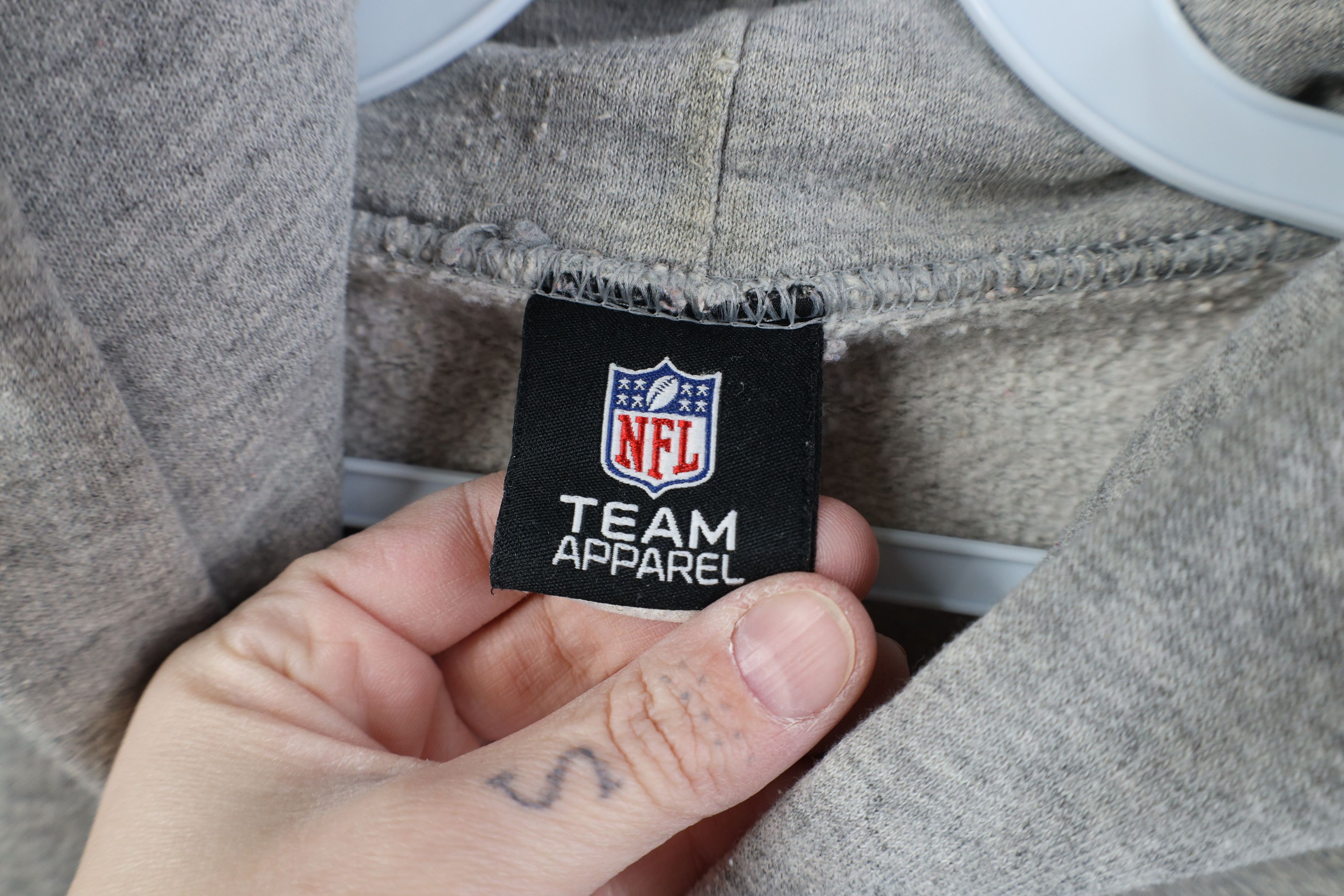Vintage Vintage NFL Buffalo Bills Football Hoodie Sweatshirt Gray Size US XXL / EU 58 / 5 - 12 Thumbnail