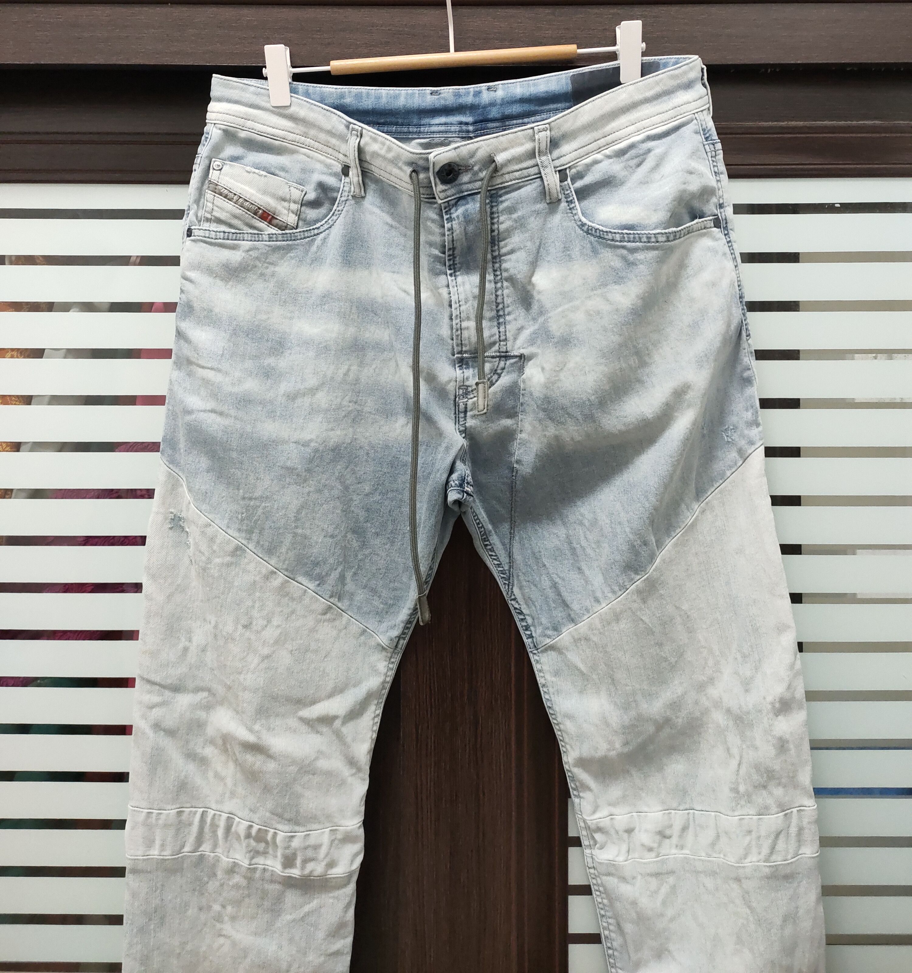 Diesel 💥Diesel Industry Denim + Sweatpants💥 Size US 35 - 4 Thumbnail