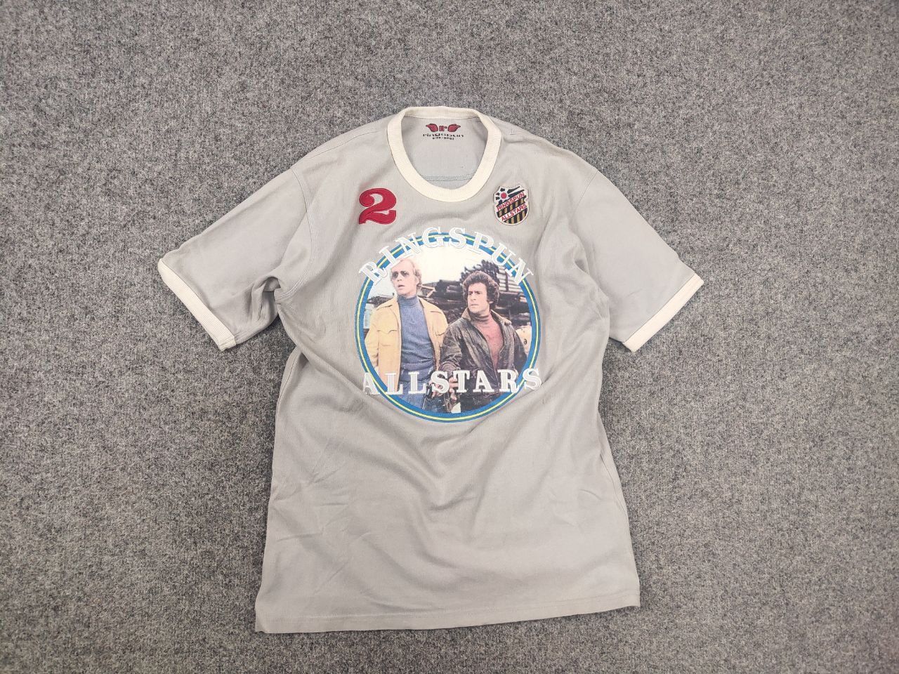 Ringspun Ringspun All Star Logo Starsky Vintage T shirt Y2K Style Size US S / EU 44-46 / 1 - 2 Thumbnail