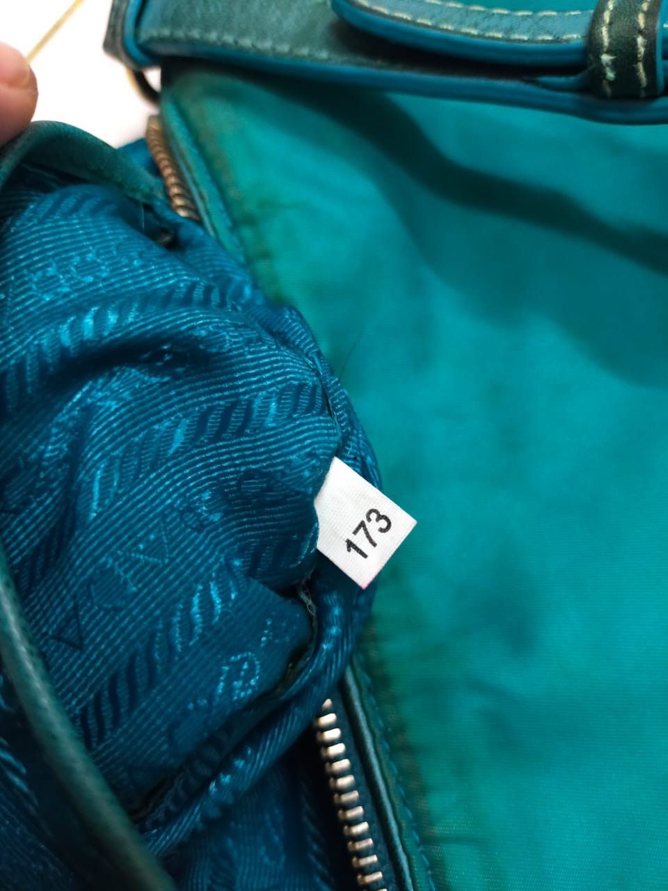 Prada Authentic Prada Shoulder bag Turquoise Size ONE SIZE - 14 Thumbnail