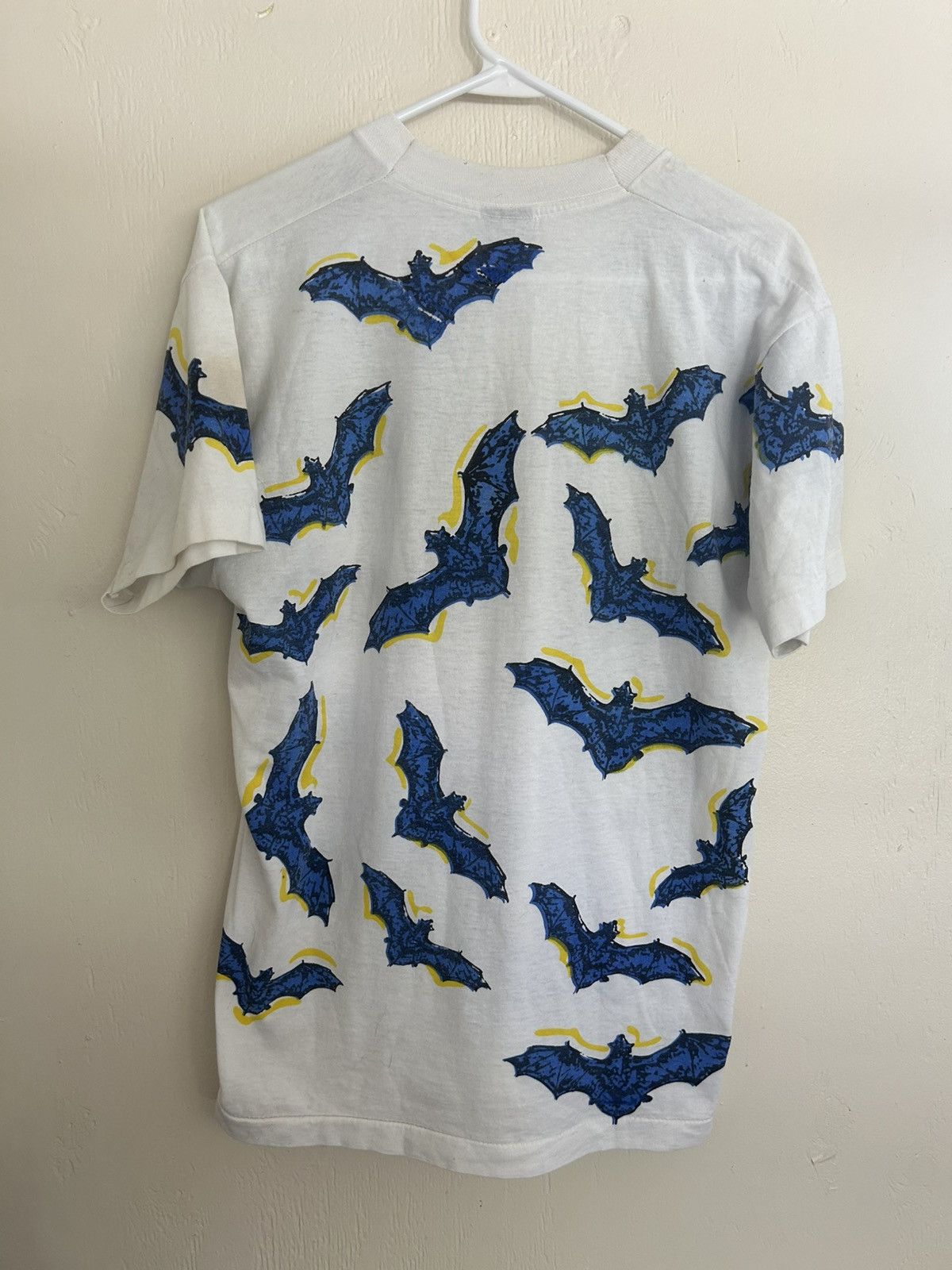 DC Comics 1988 Vintage Batman AOP Bats DC Comics T-shirt Size US L / EU 52-54 / 3 - 10 Thumbnail