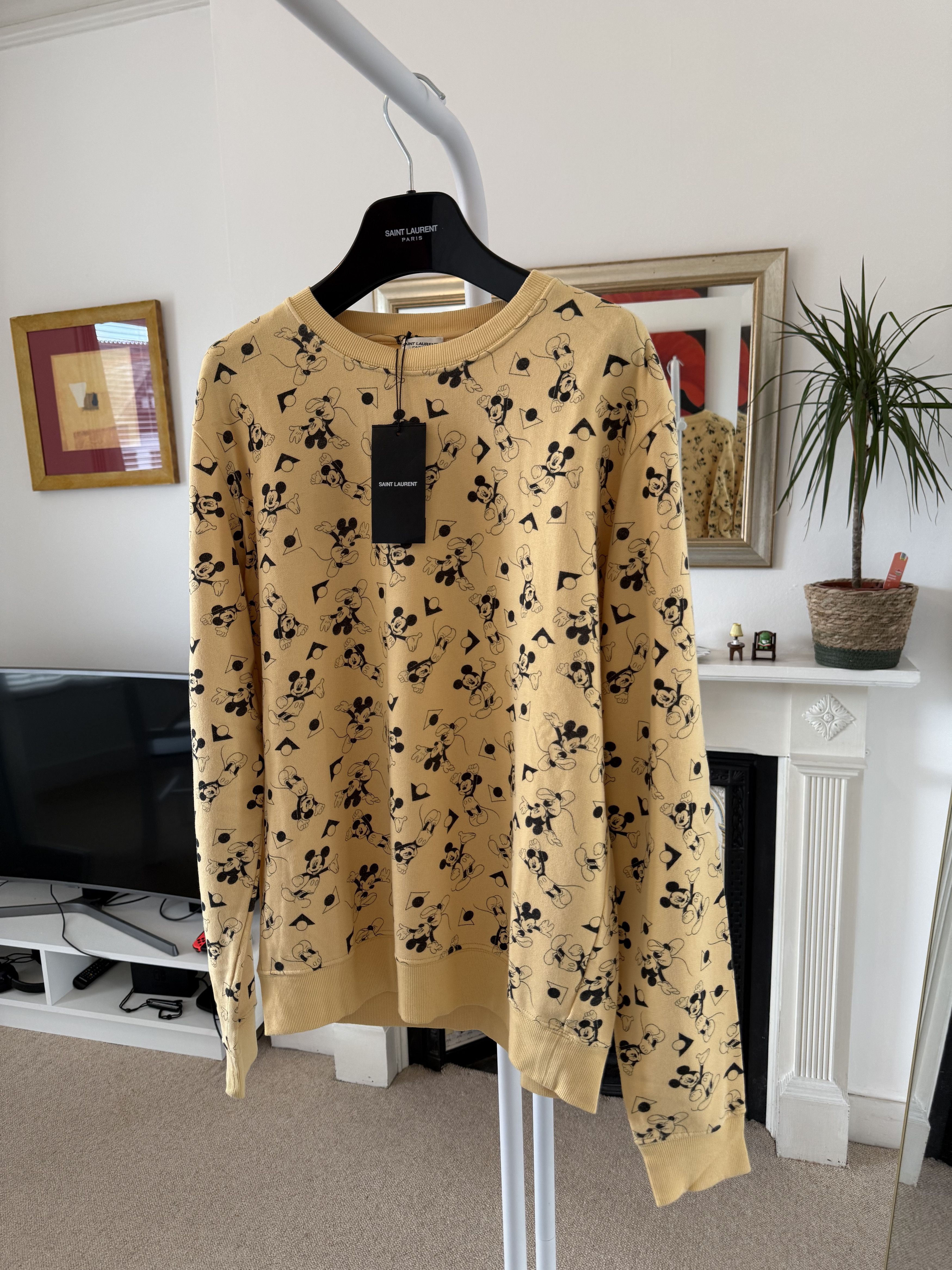 Saint Laurent Paris Saint Laurent x Disney Mickey Mouse Sweater Size US S / EU 44-46 / 1 - 3 Thumbnail