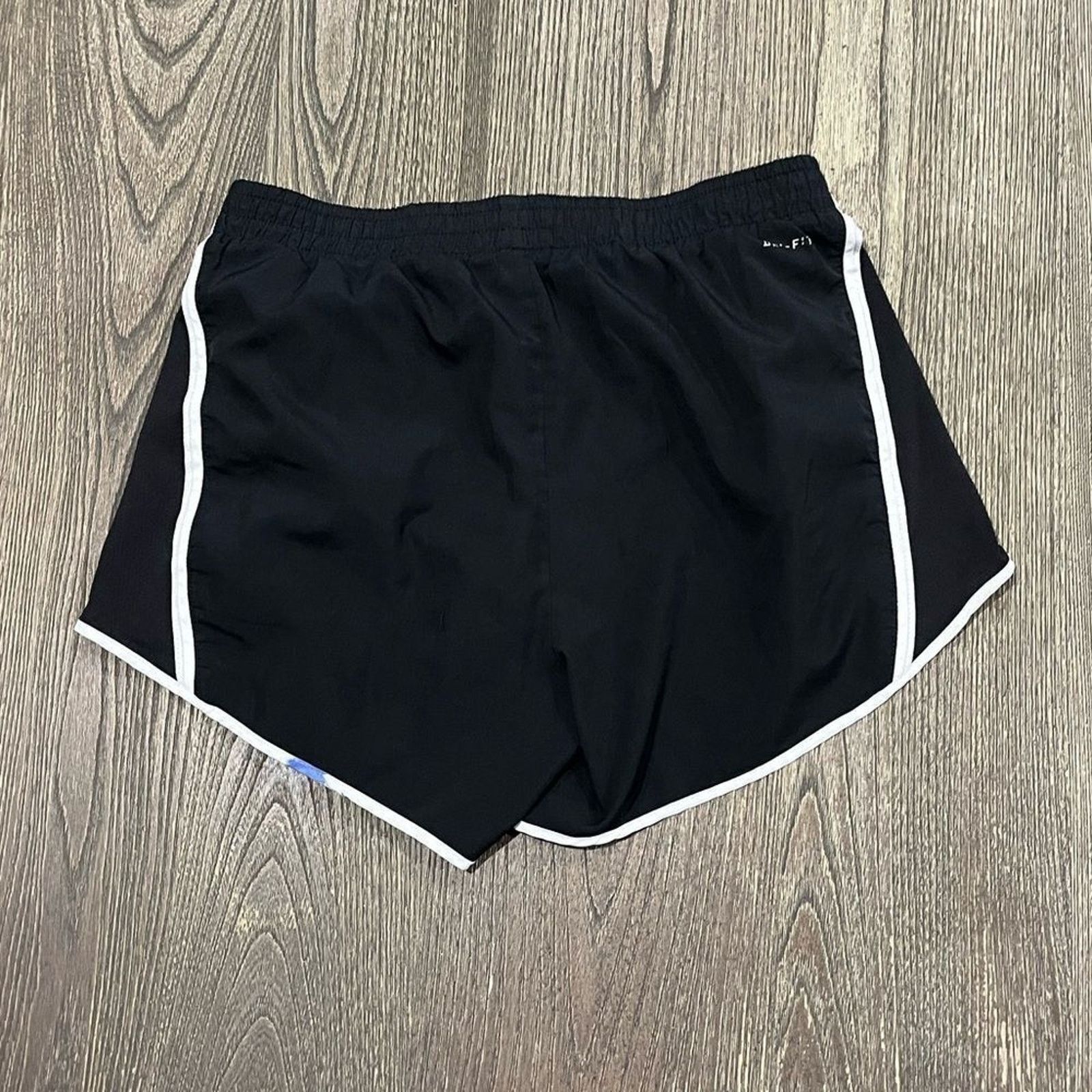Nike Nike Dri-Fit Running Shorts Elastic Waist Pull-On Black S Size 26" / US 2 / IT 38 - 3 Thumbnail