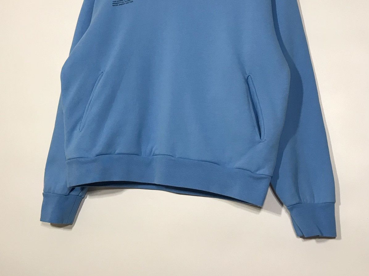 Pangaia Pangaia Unisex Hoodie Heavyweight Cotton Blue Womens Sz Xss Size US XXS / EU 40 - 3 Thumbnail