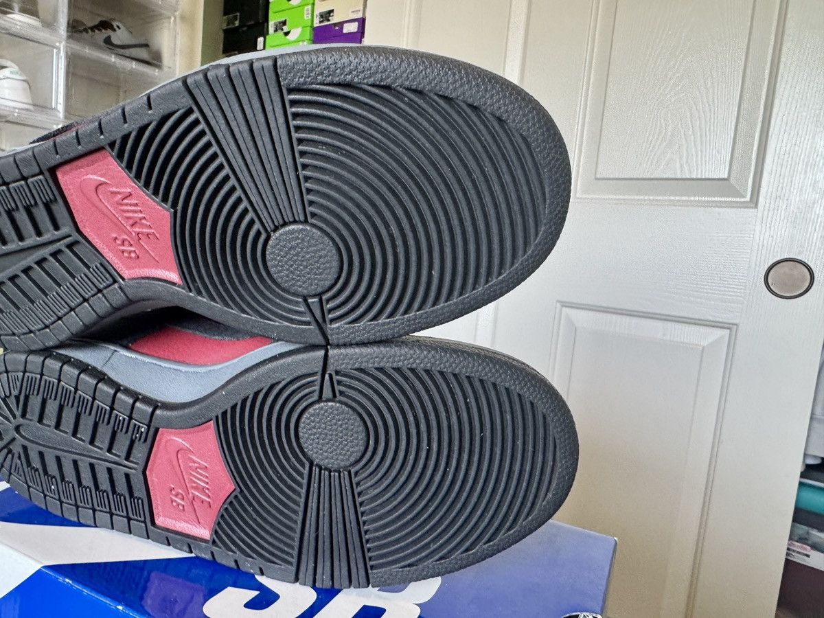 Nike SB Nike Dunk Low Pro SB Red Wine “Black Team Red’ Sample Size US 9 / EU 42 - 10 Thumbnail
