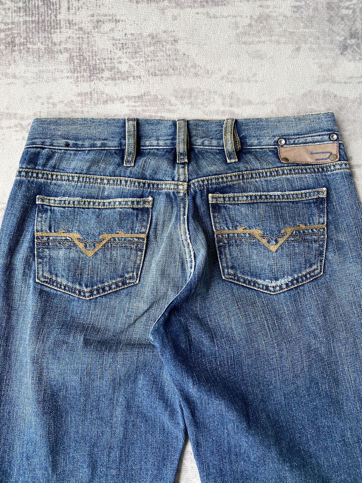 Diesel Vintage Diesel Super Flared Denim / Tornado Mart Size US 31 - 6 Thumbnail
