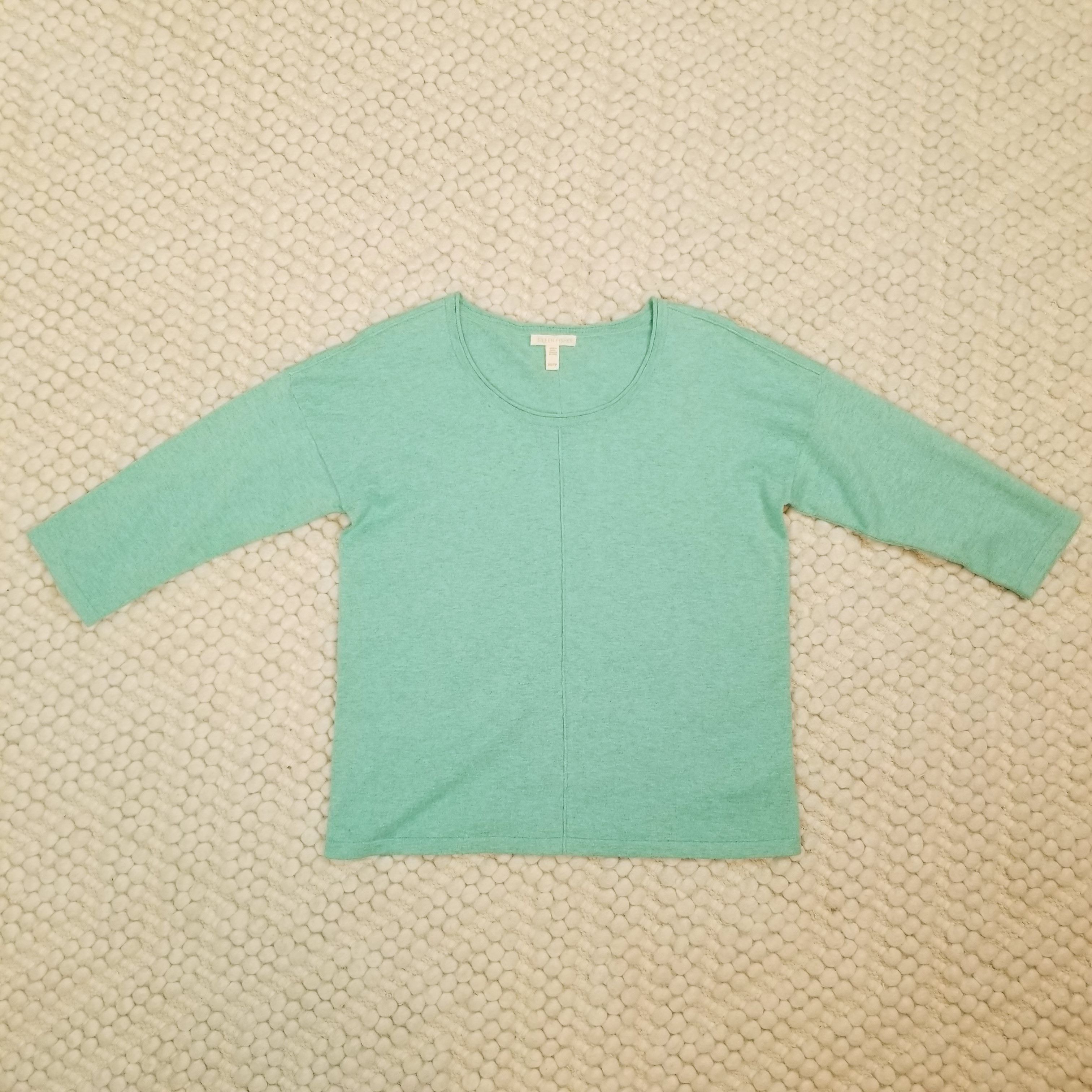Eileen Fisher Cashmere Blend Sweater Size XS / US 0-2 / IT 36-38 - 6 Thumbnail