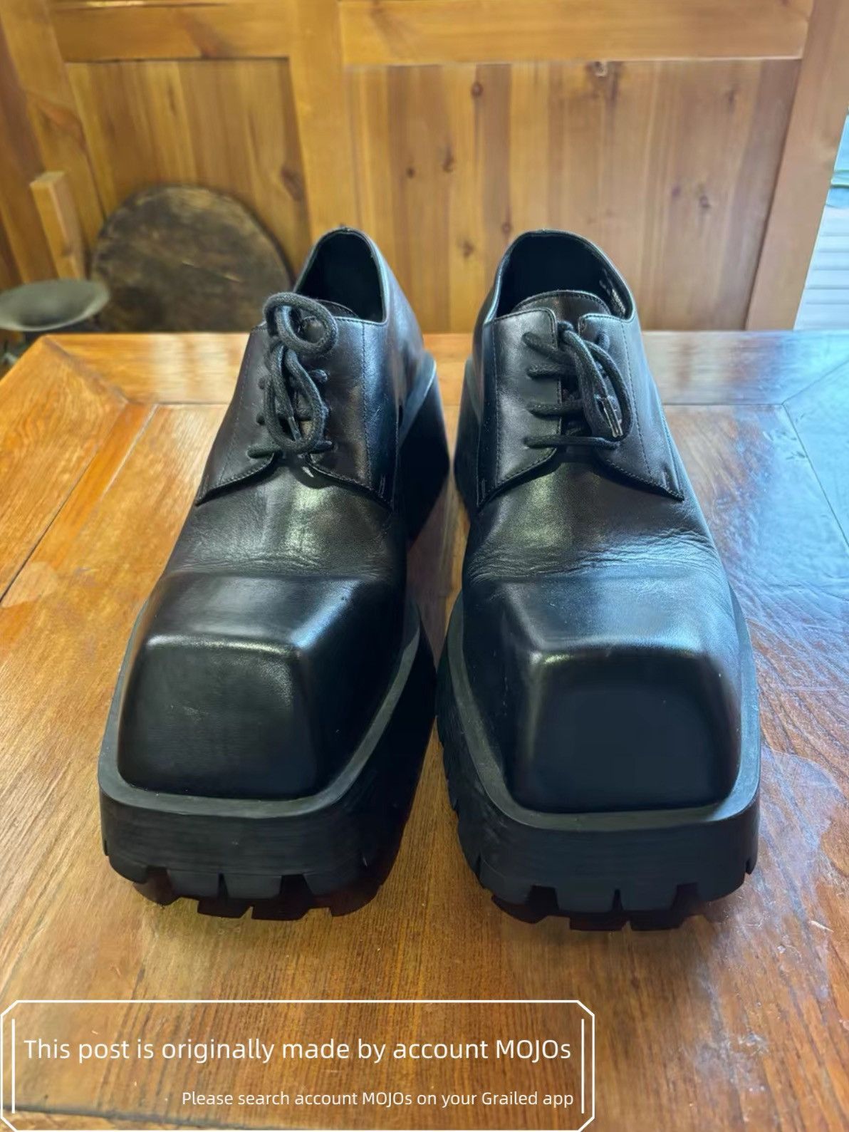Balenciaga Balenciaga sergent derby 42 | Grailed